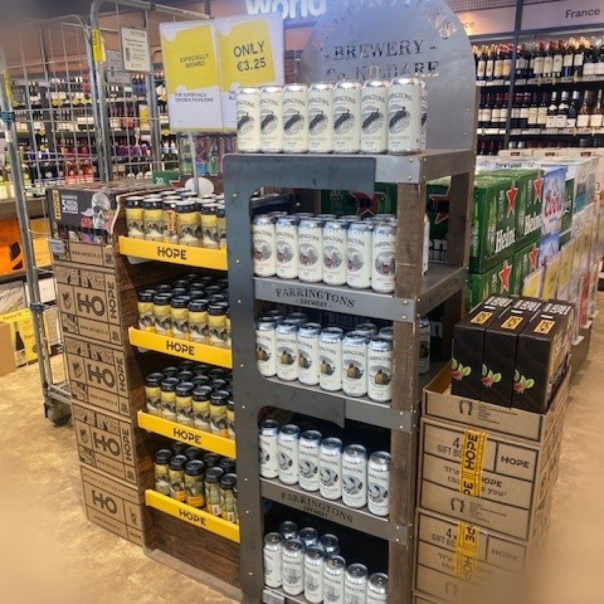 Farringtons Brewery at Safeway