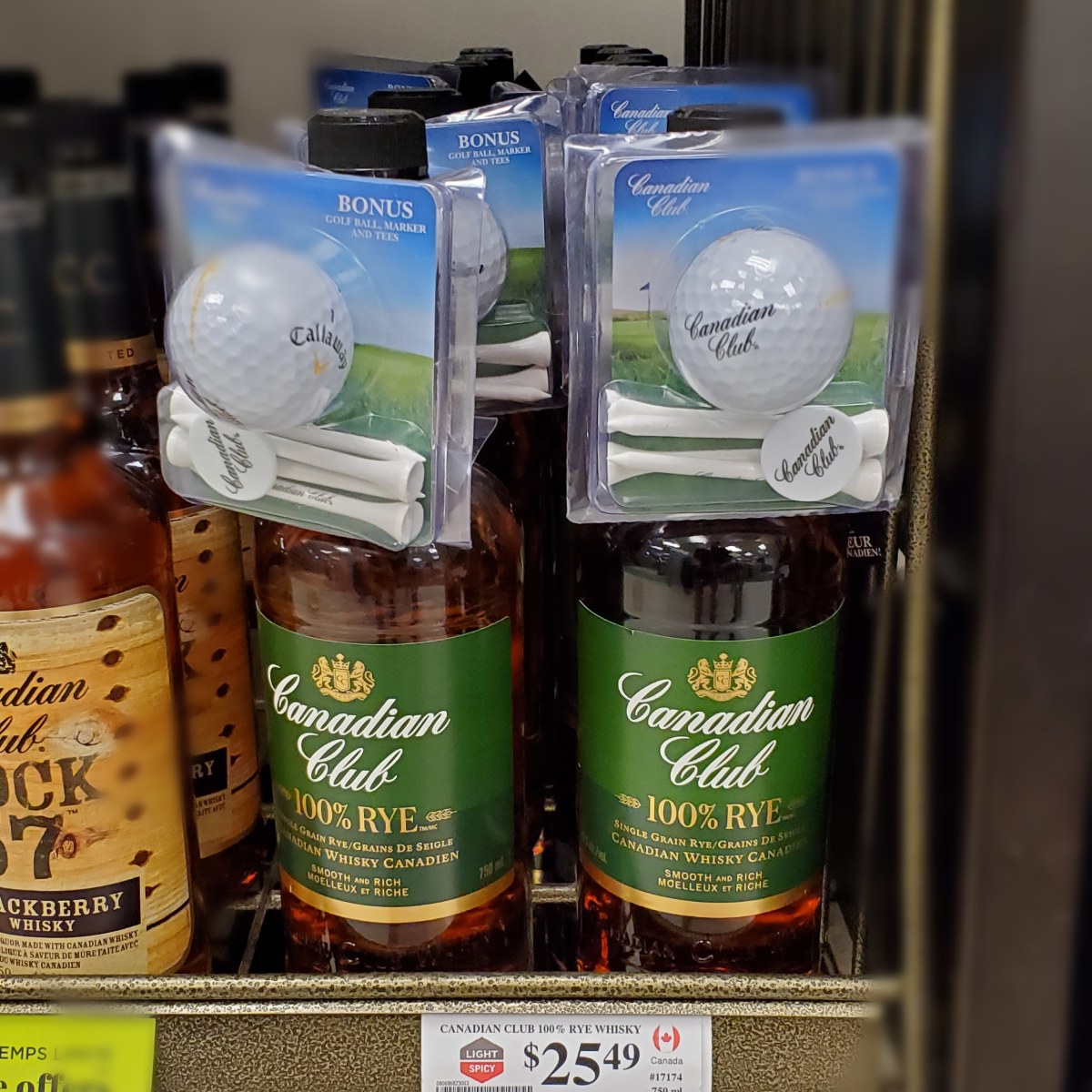 Canadian Club at Binny's