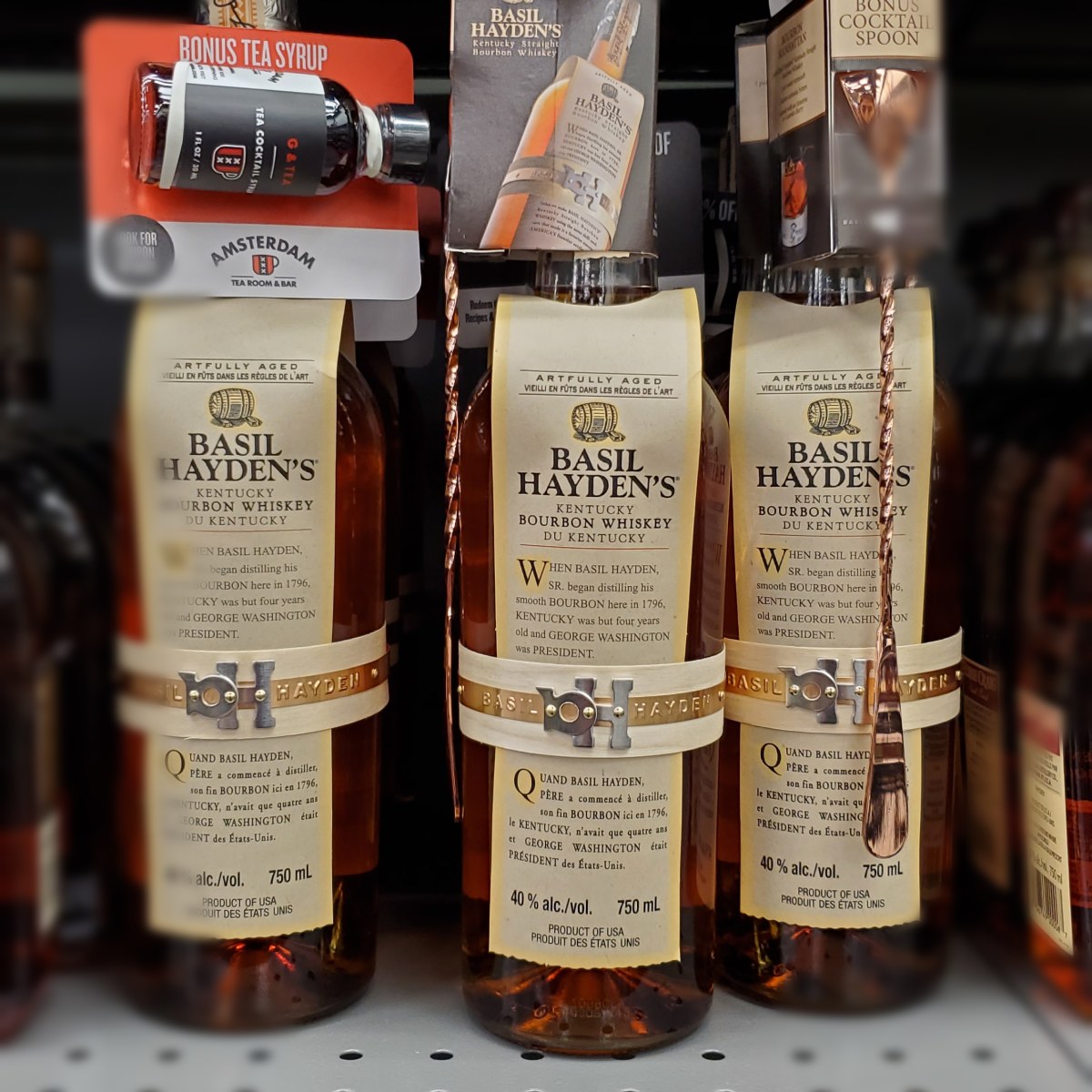 Basil Hayden's at Local Wine Shop