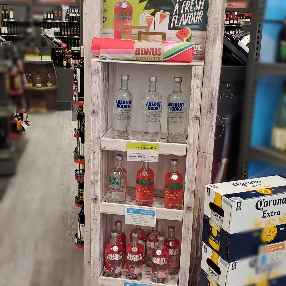 Absolut at LCBO
