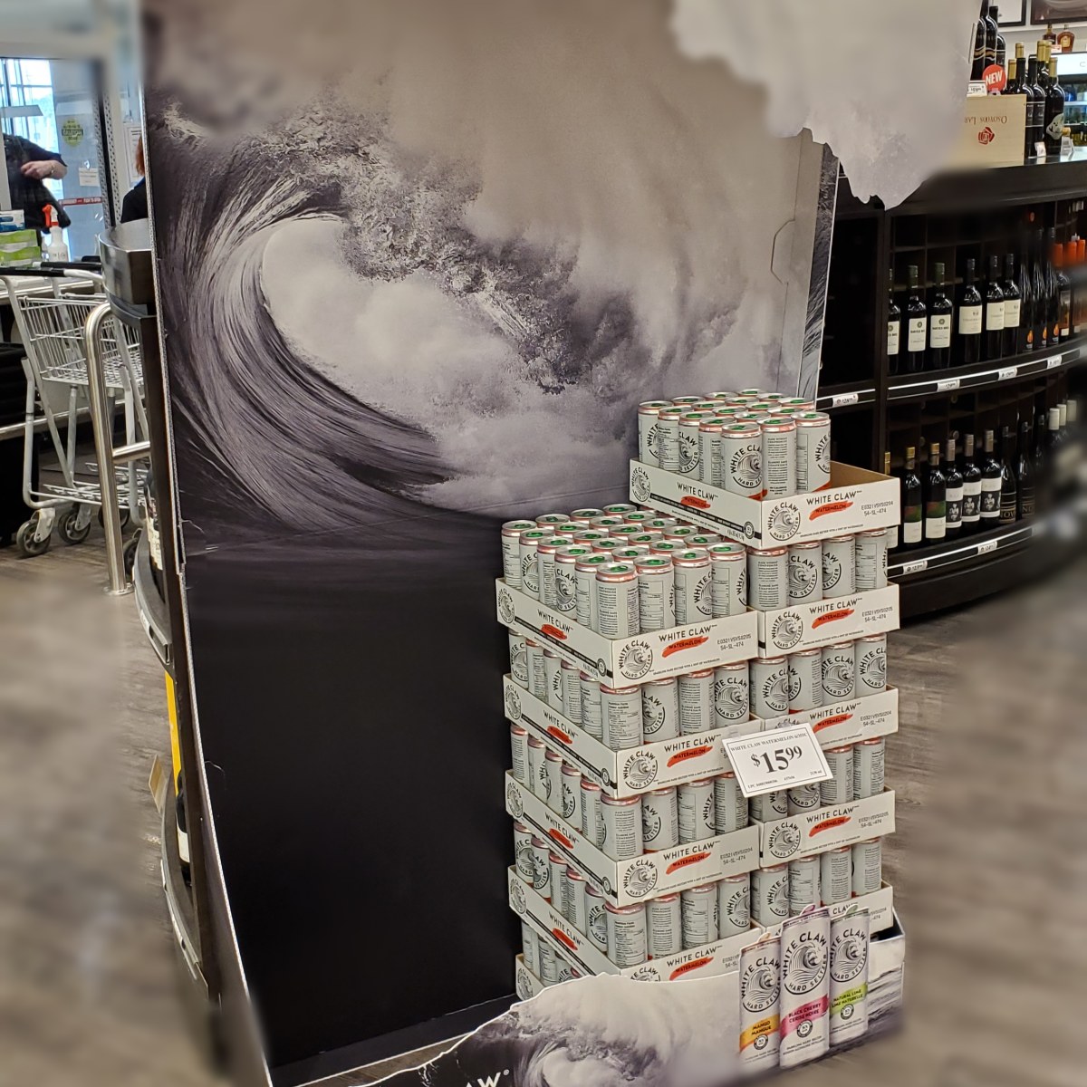 White Claw at Tesco Ireland