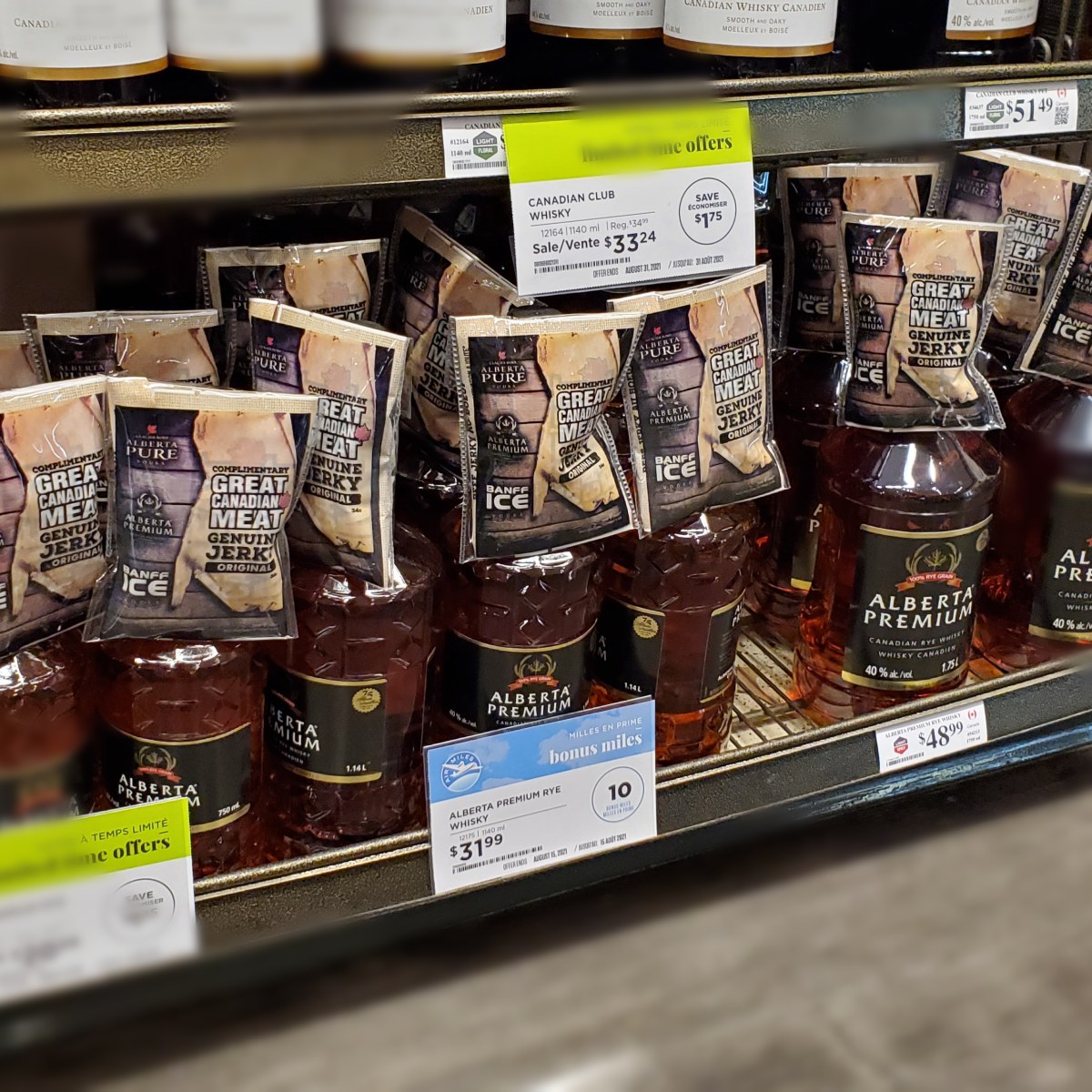 Canadian Club at Whole Foods