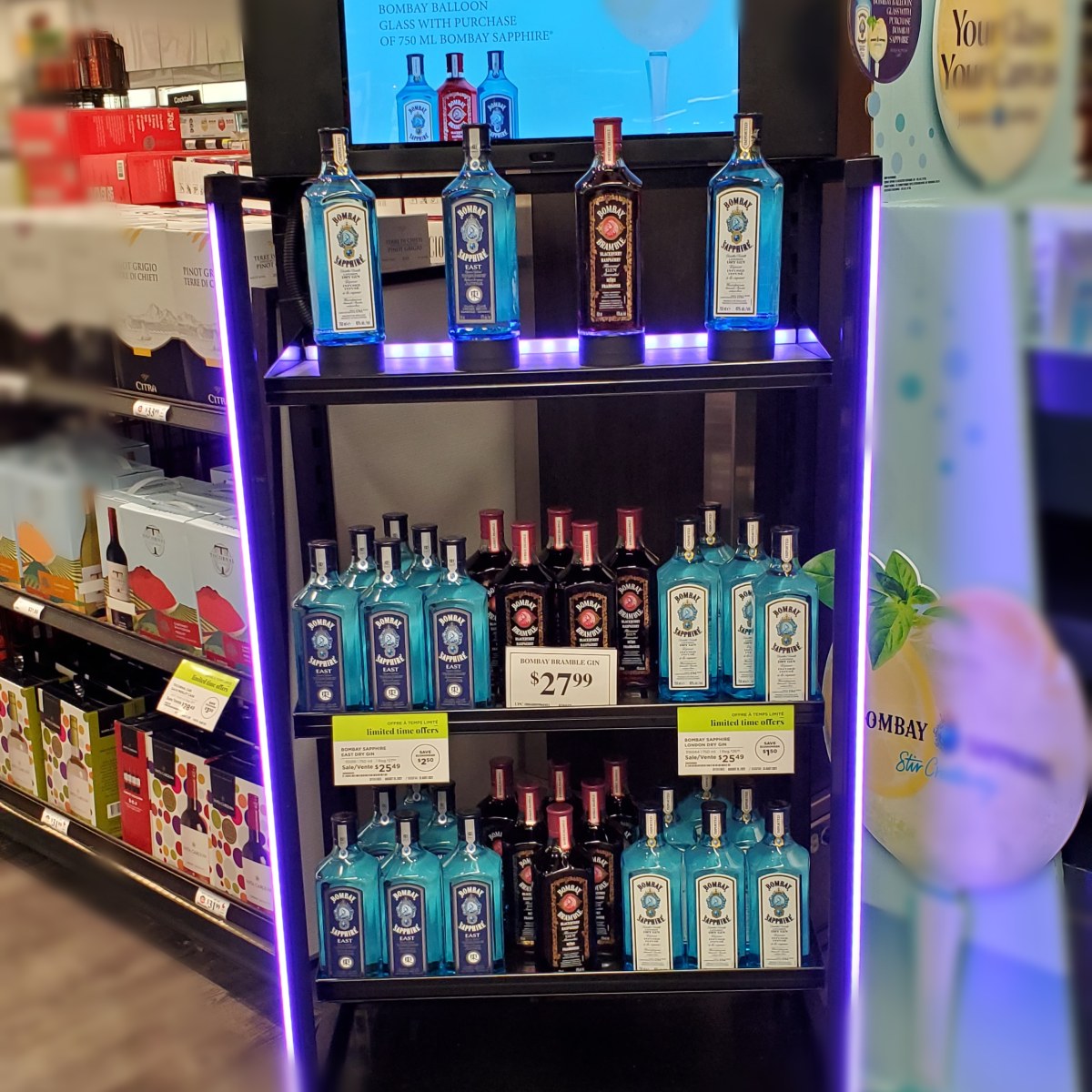Bombay Sapphire at LCBO