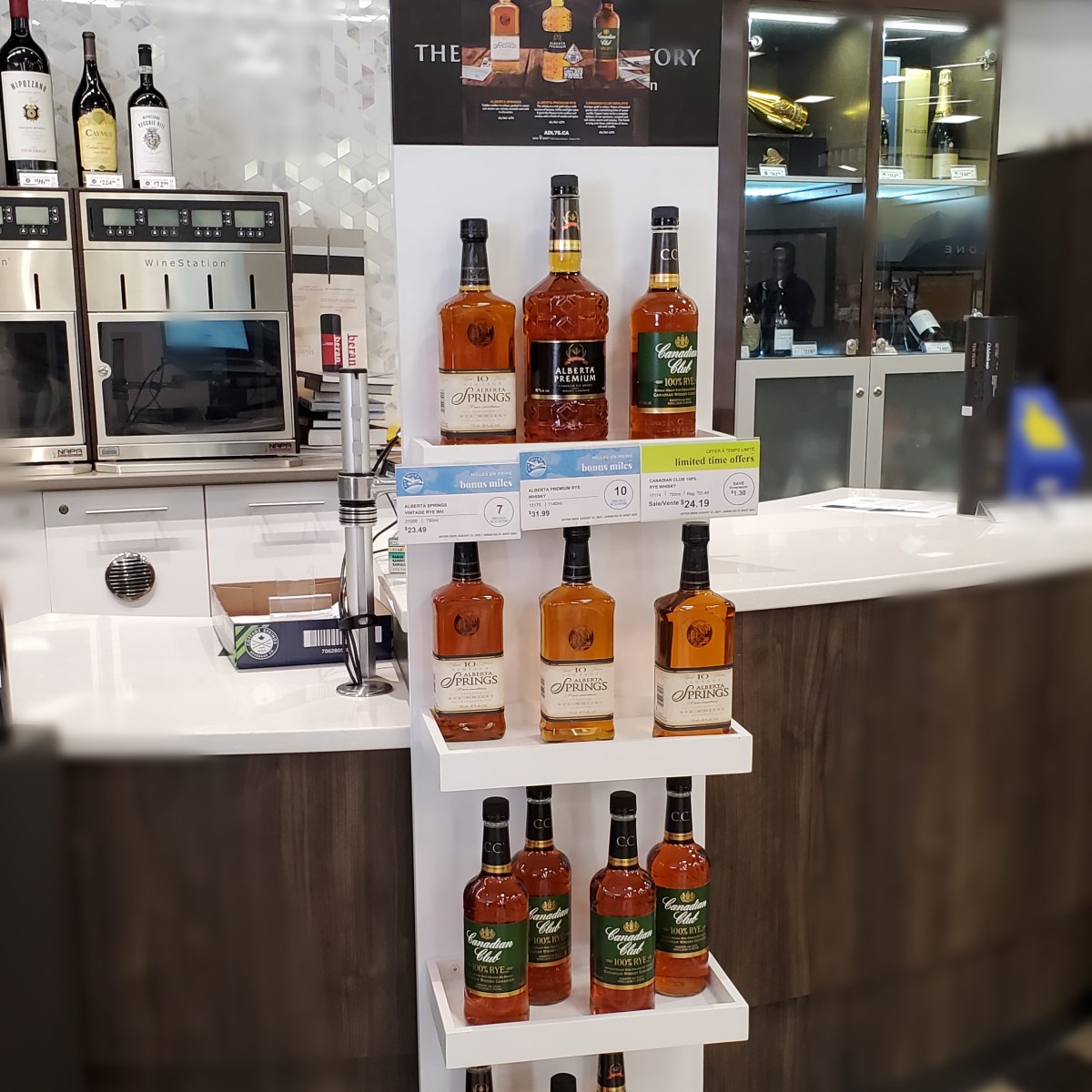 Alberta Springs at BC Liquor
