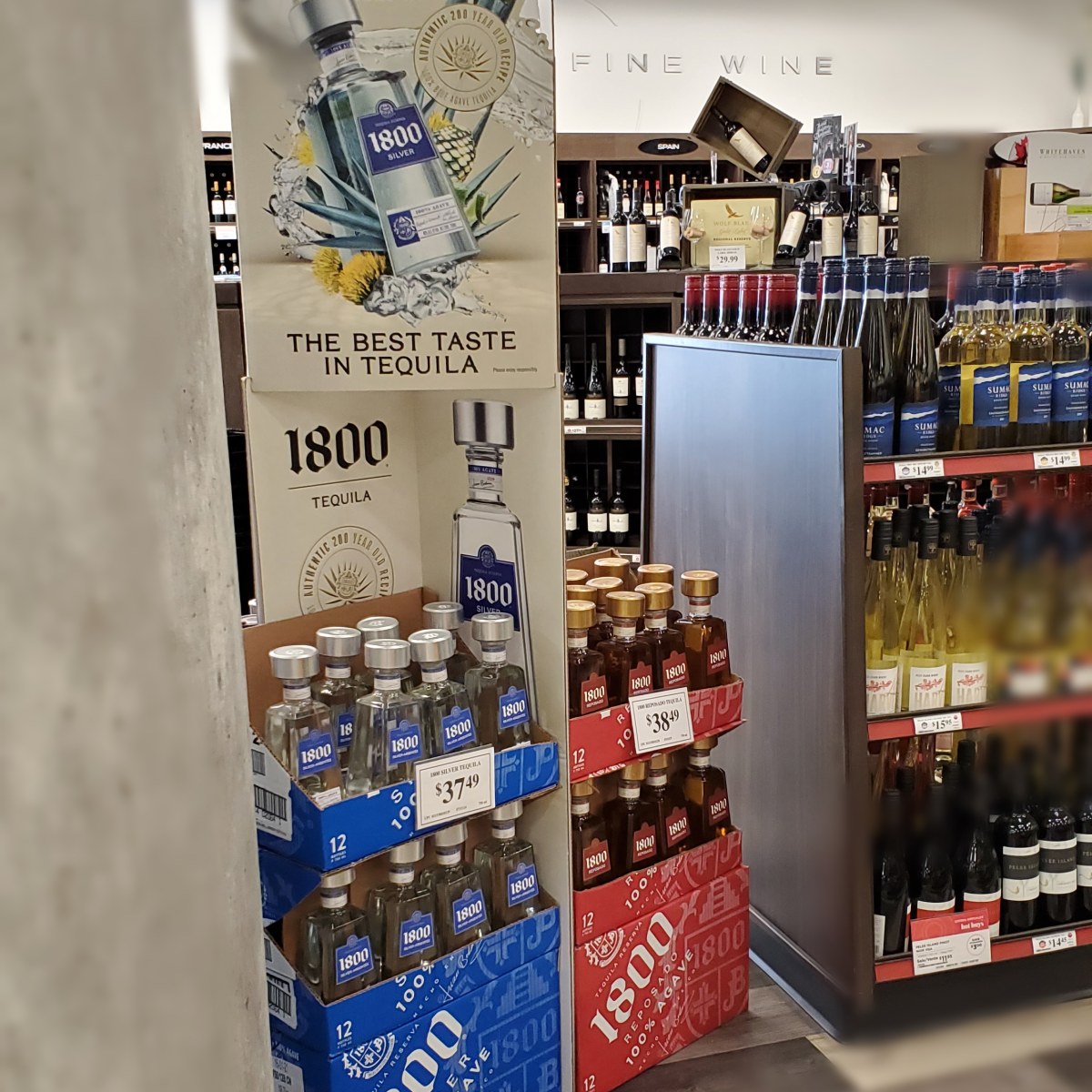 1800 Tequila at Waitrose