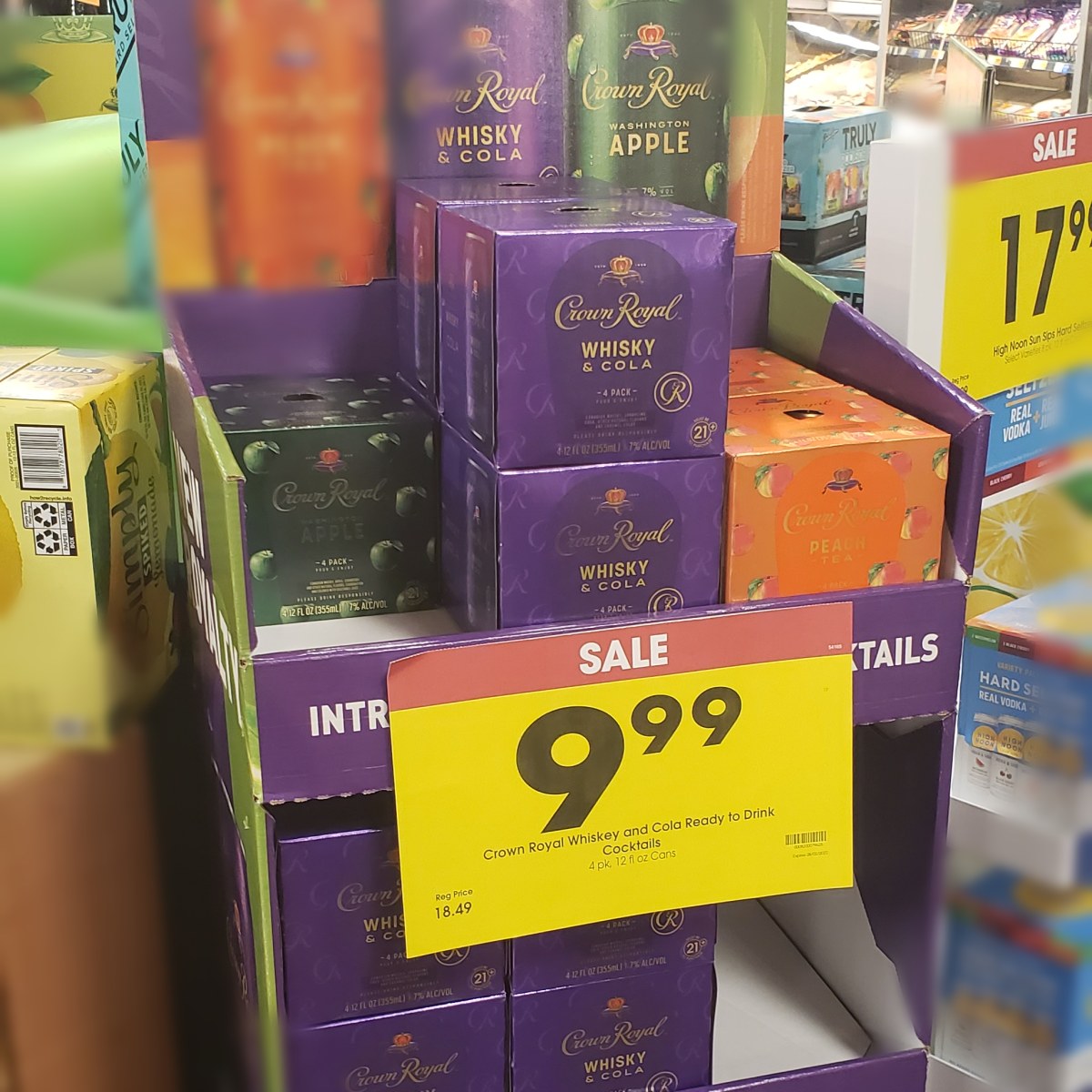 Crown Royal at Systembolaget