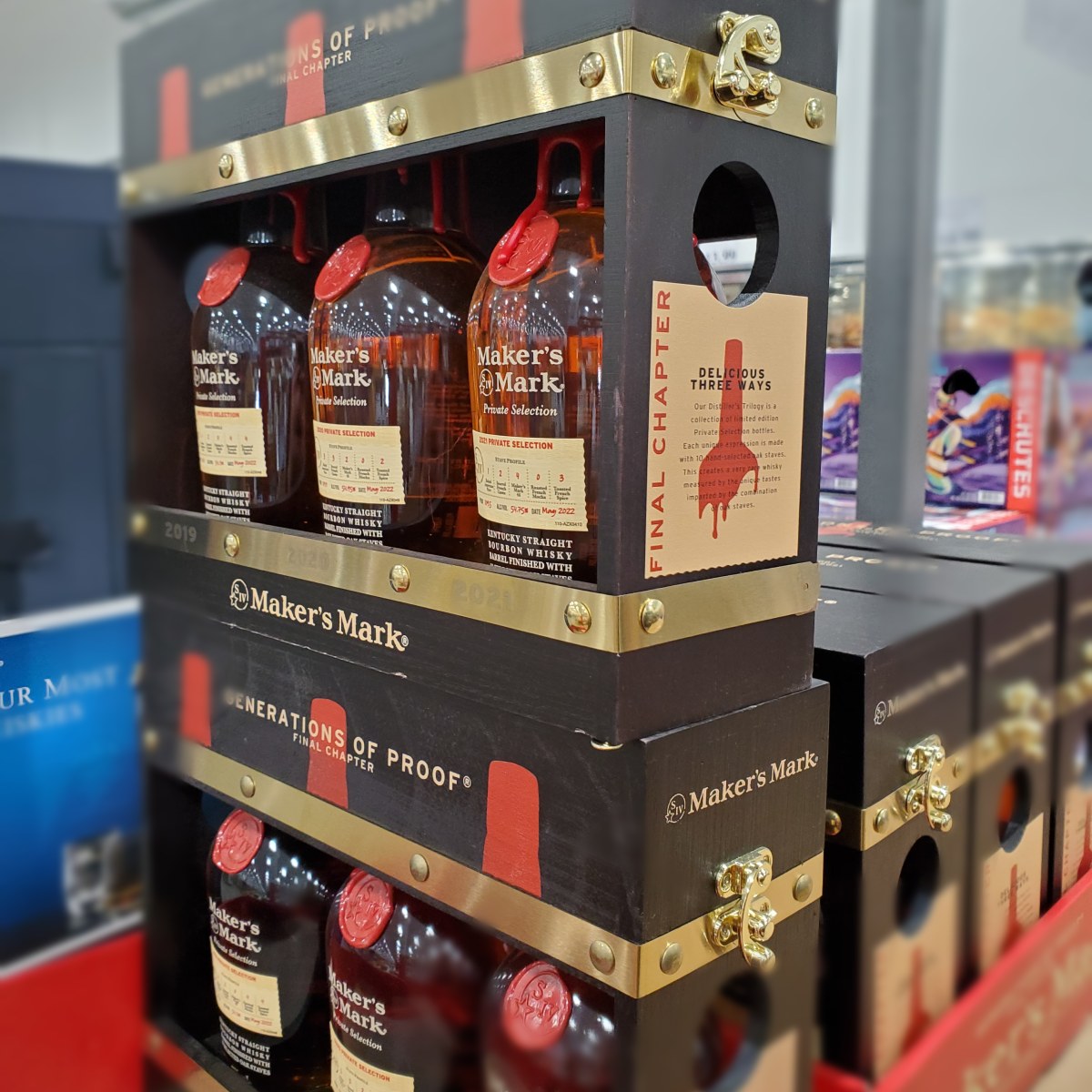 Maker's Mark at Local Wine Shop