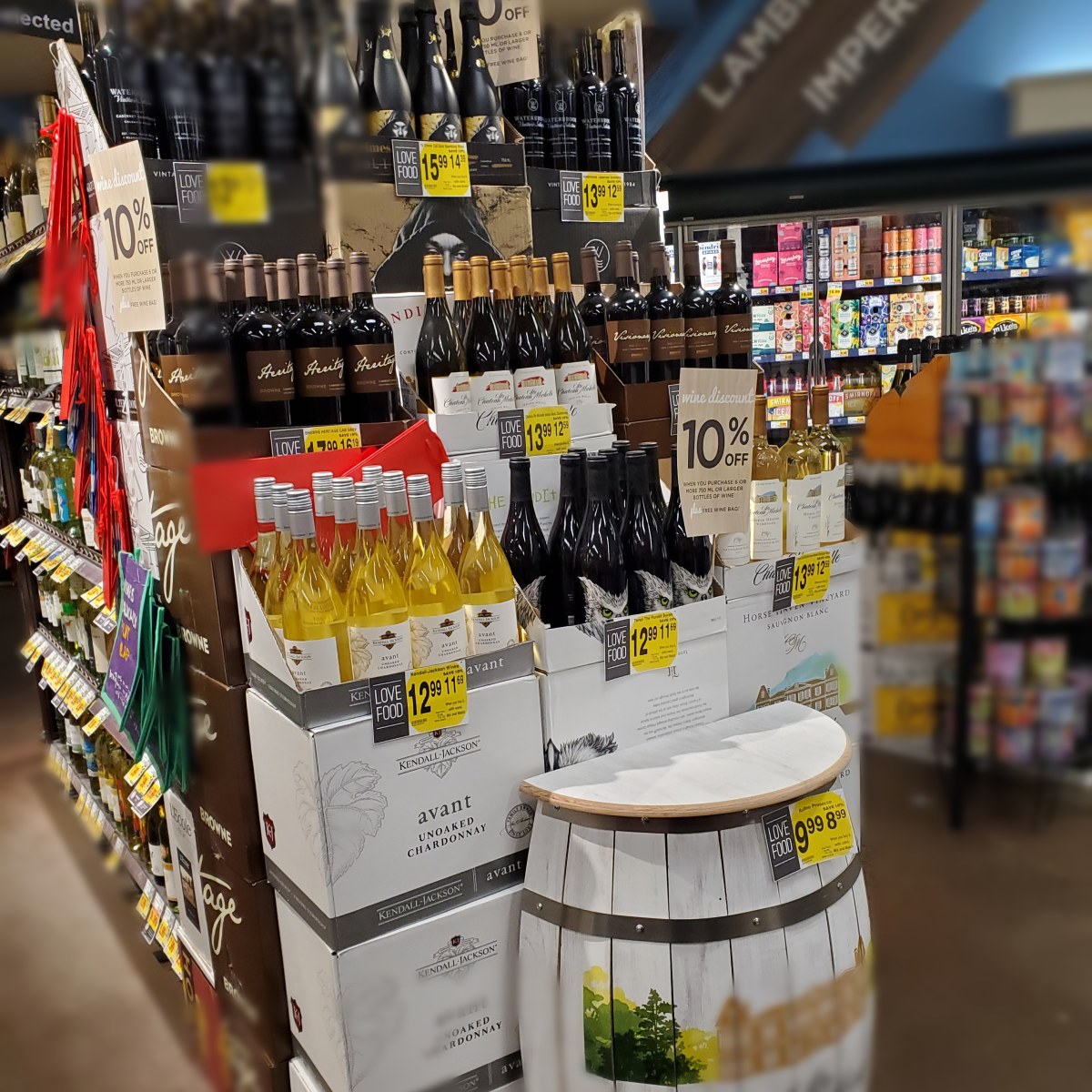Kendall-Jackson at Safeway