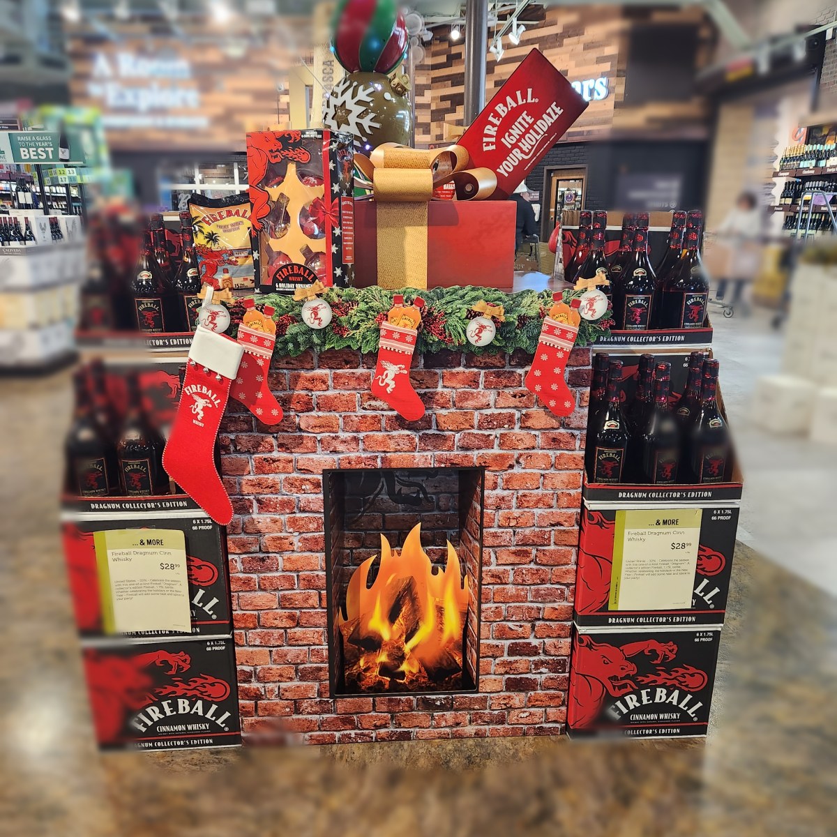 Fireball at BC Liquor