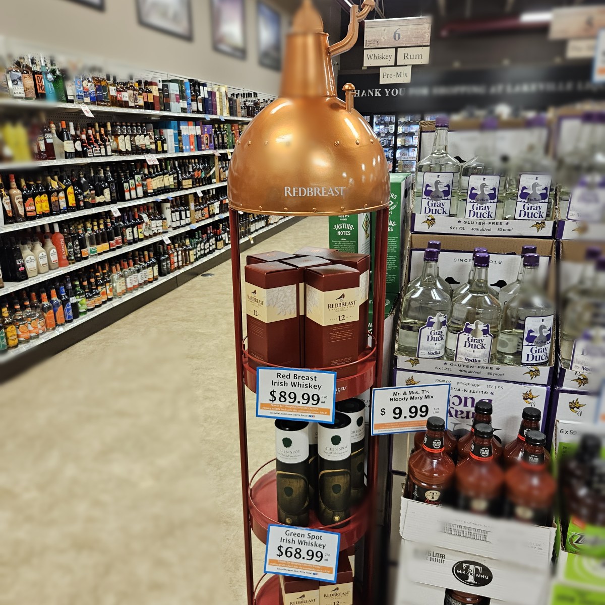 Redbreast at Systembolaget