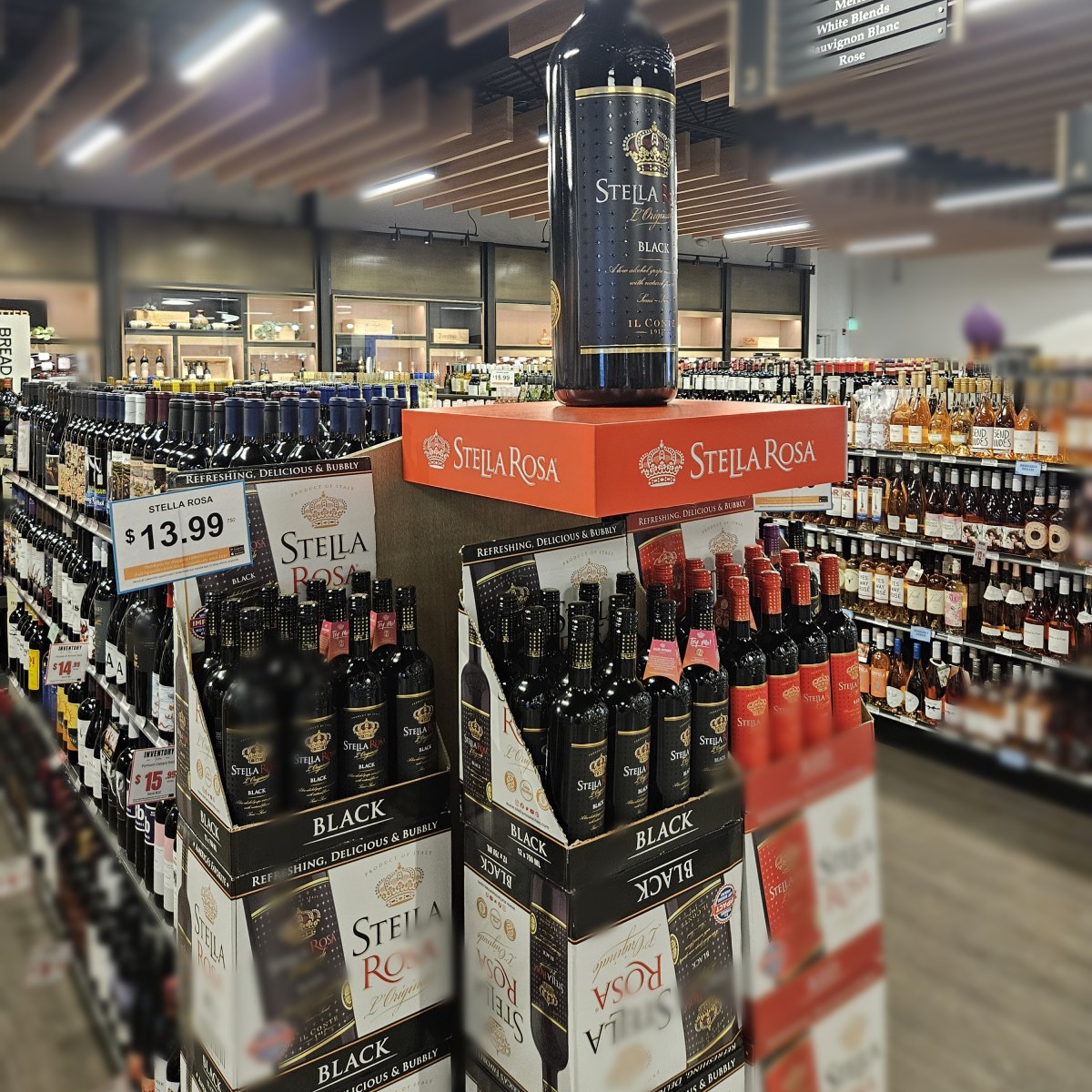 Stella Rosa at Local Wine Shop