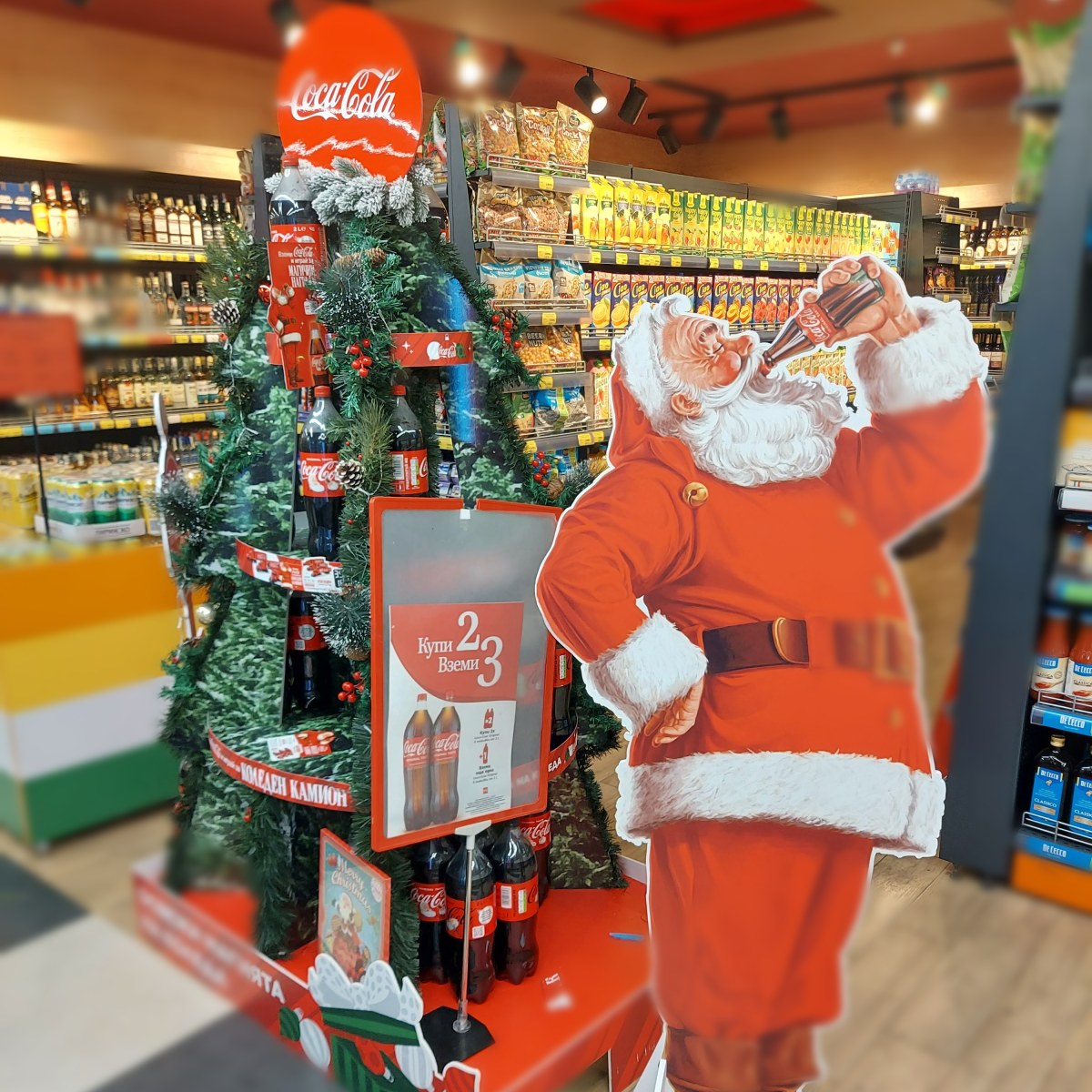 Coca-Cola at Local Wine Shop
