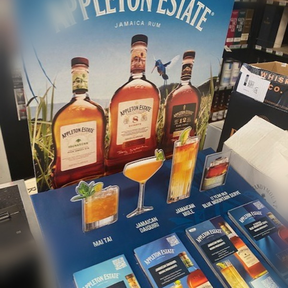 Appleton Estate at Local Wine Shop