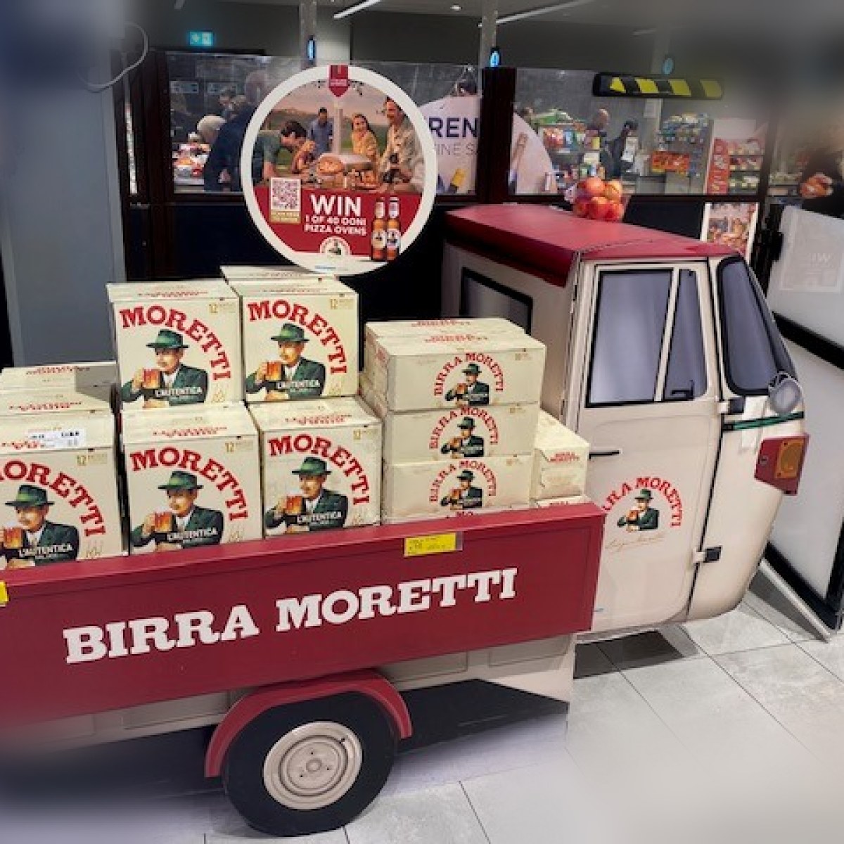 Birra Moretti at Local Wine Shop