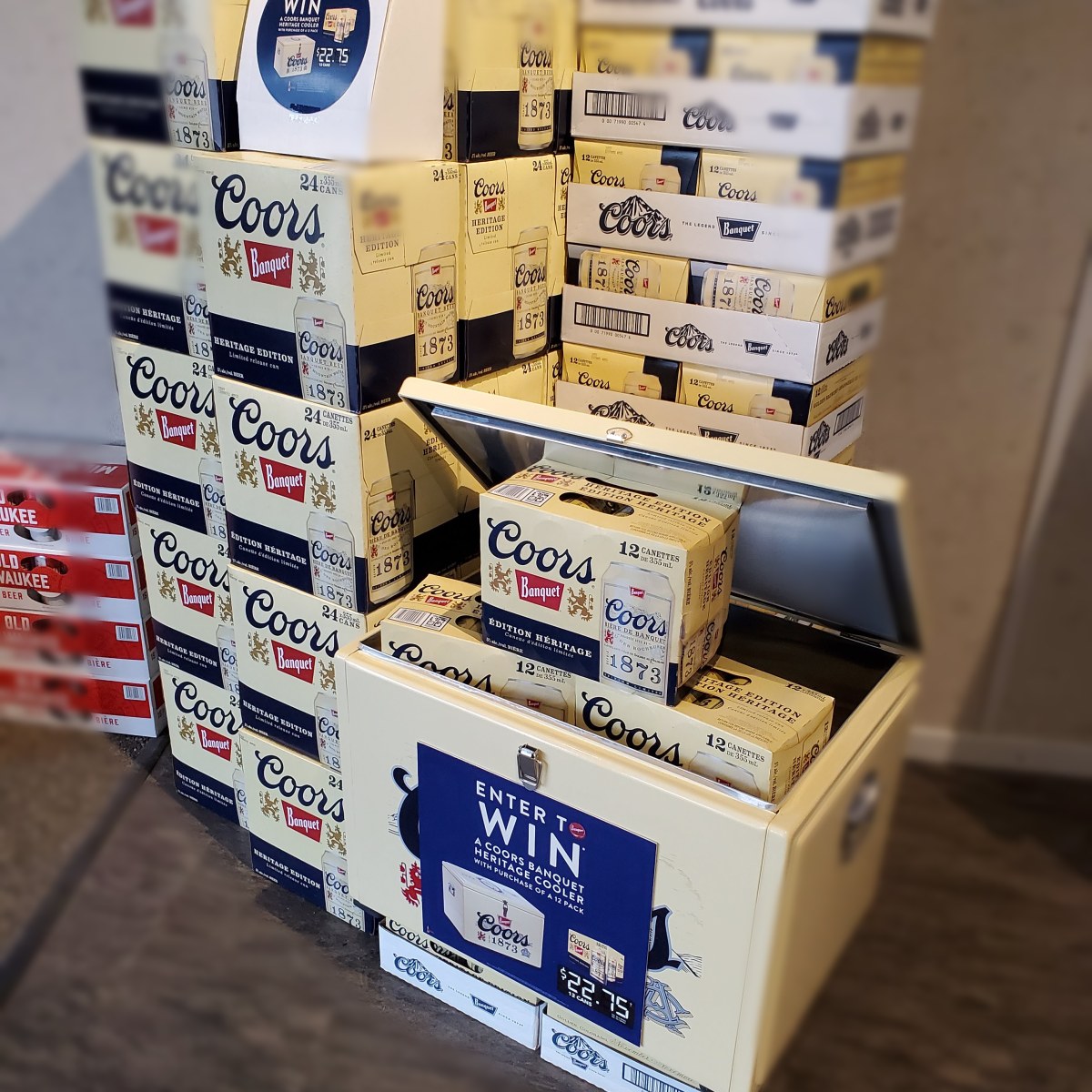 Coors Banquet at Tesco Ireland