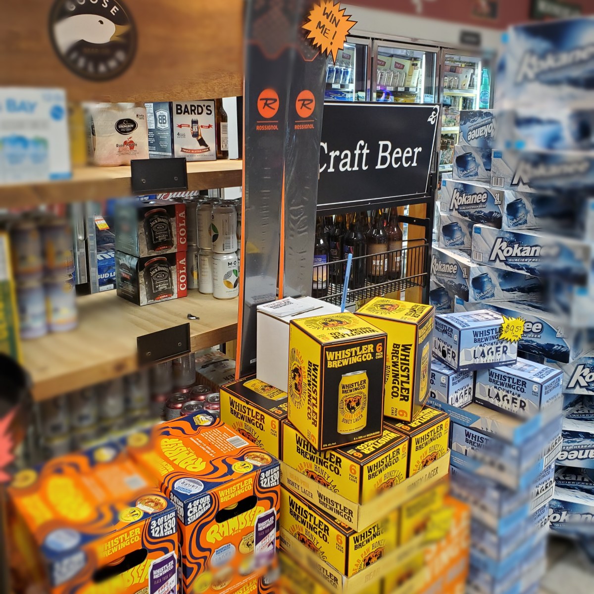Whistler Brewing Co. at Safeway