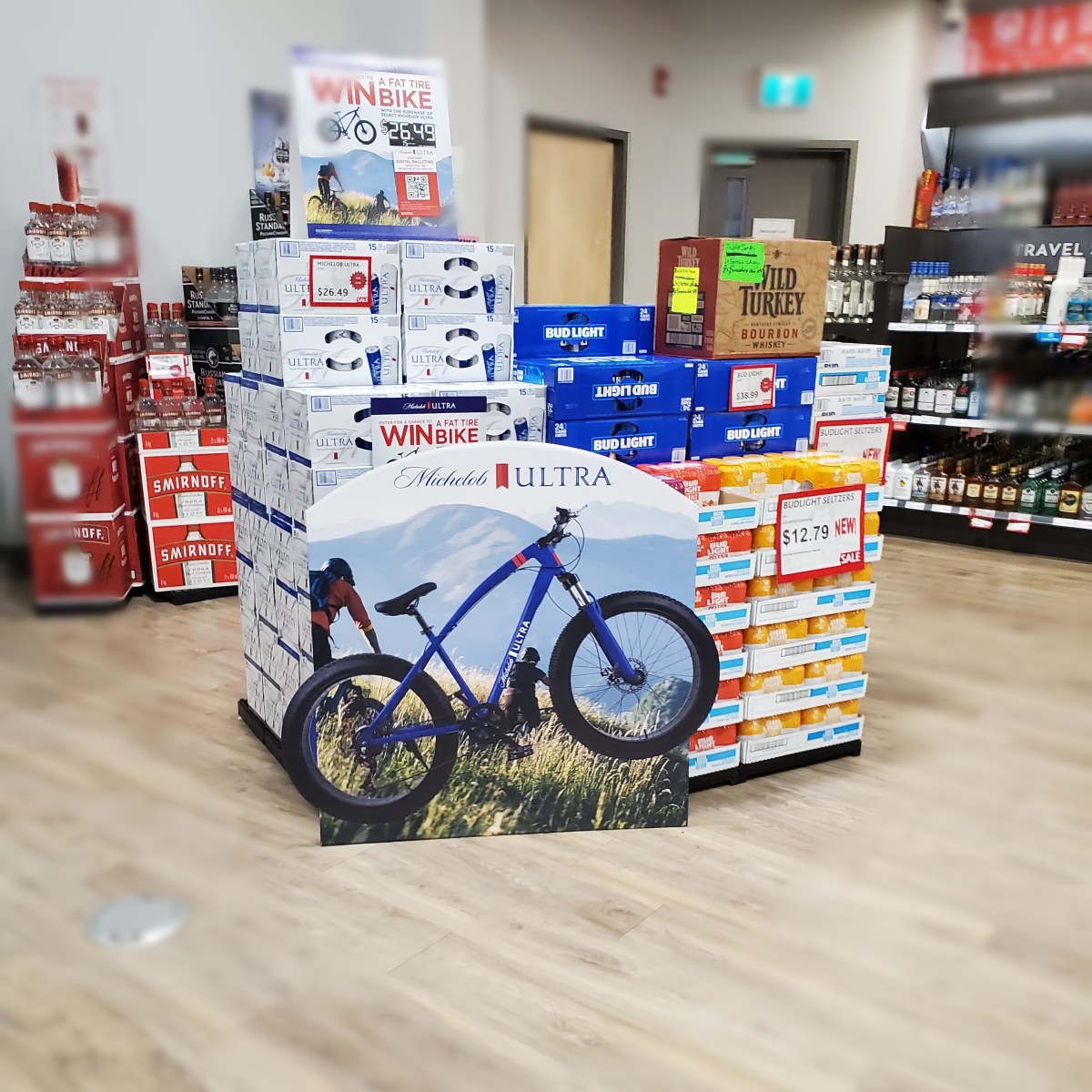 Michelob Ultra at BC Liquor