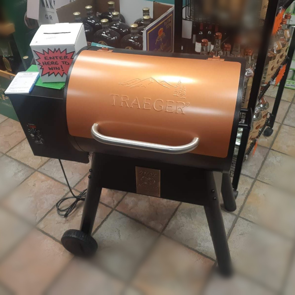In-store display at Tesco Ireland