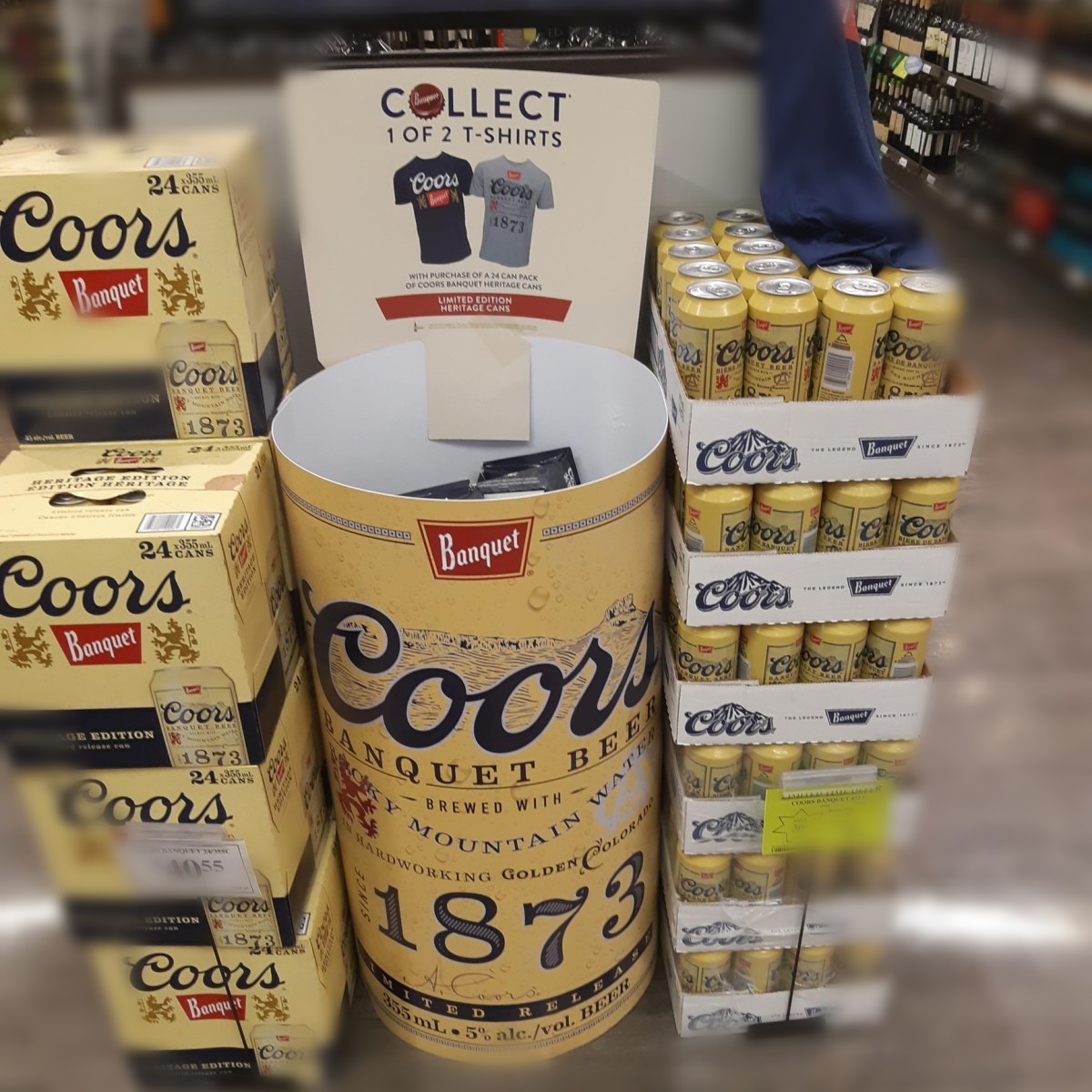 Coors at Local Wine Shop