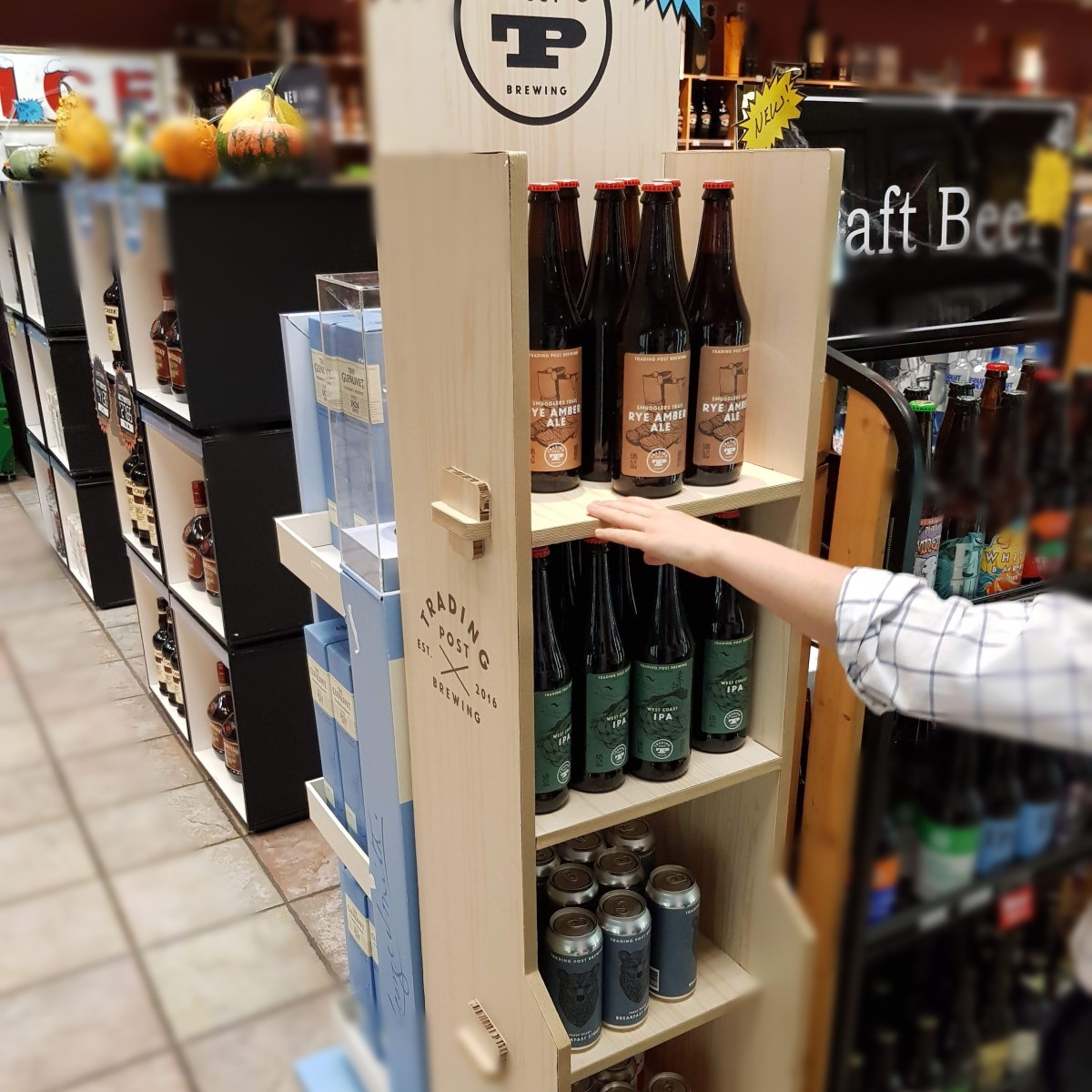 Trading Post Brewing at Whole Foods