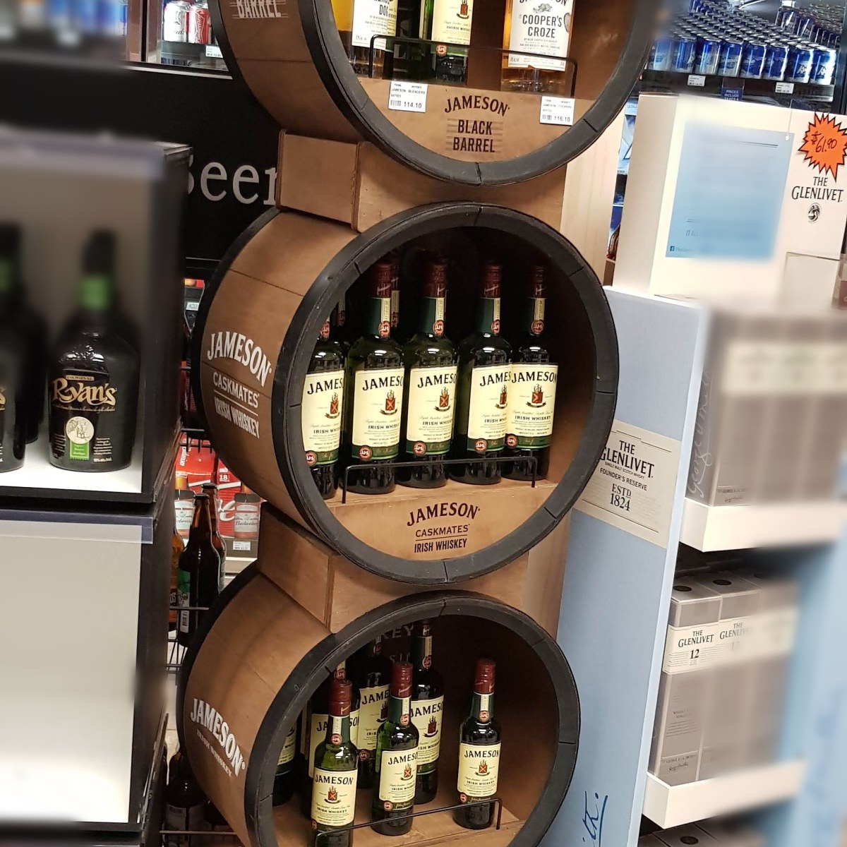 Jameson at Local Wine Shop