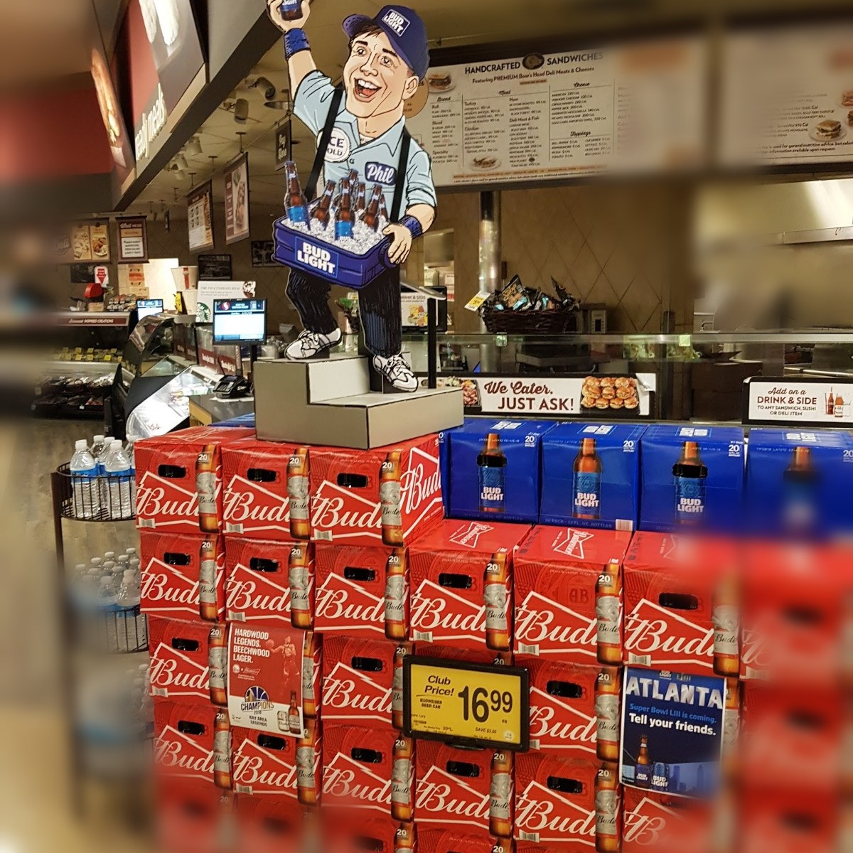 Bud Light at Safeway