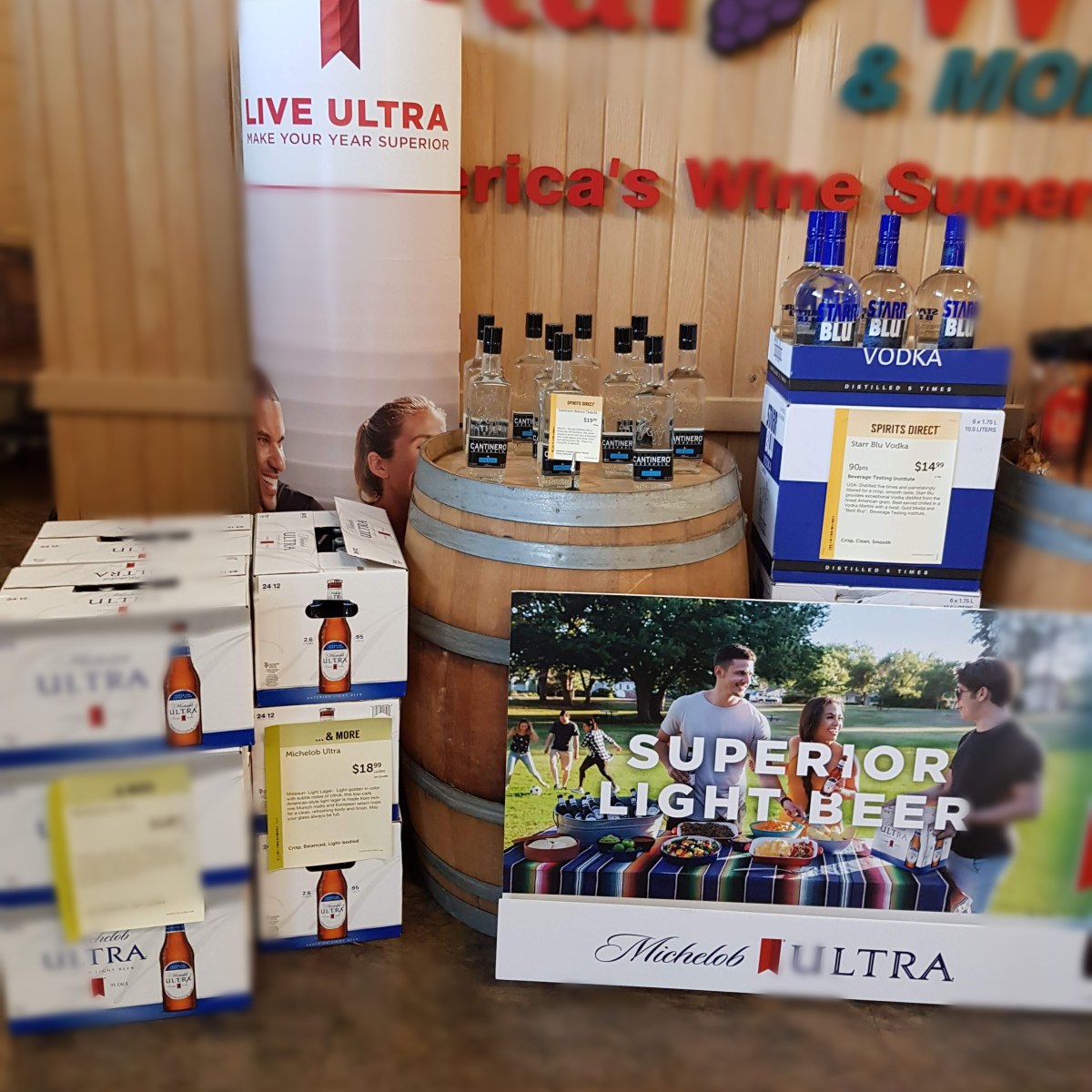 Michelob Ultra at Costco