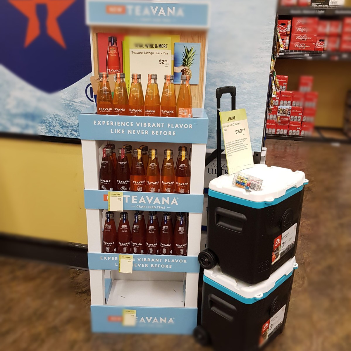 In-store display at Tesco Ireland