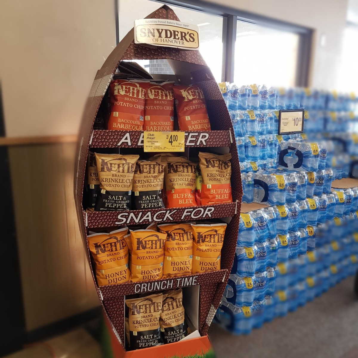 In-store display at SLGA