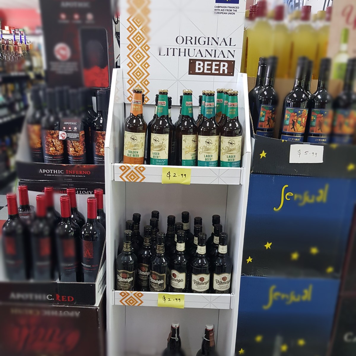 Lithuanian at Tesco Ireland