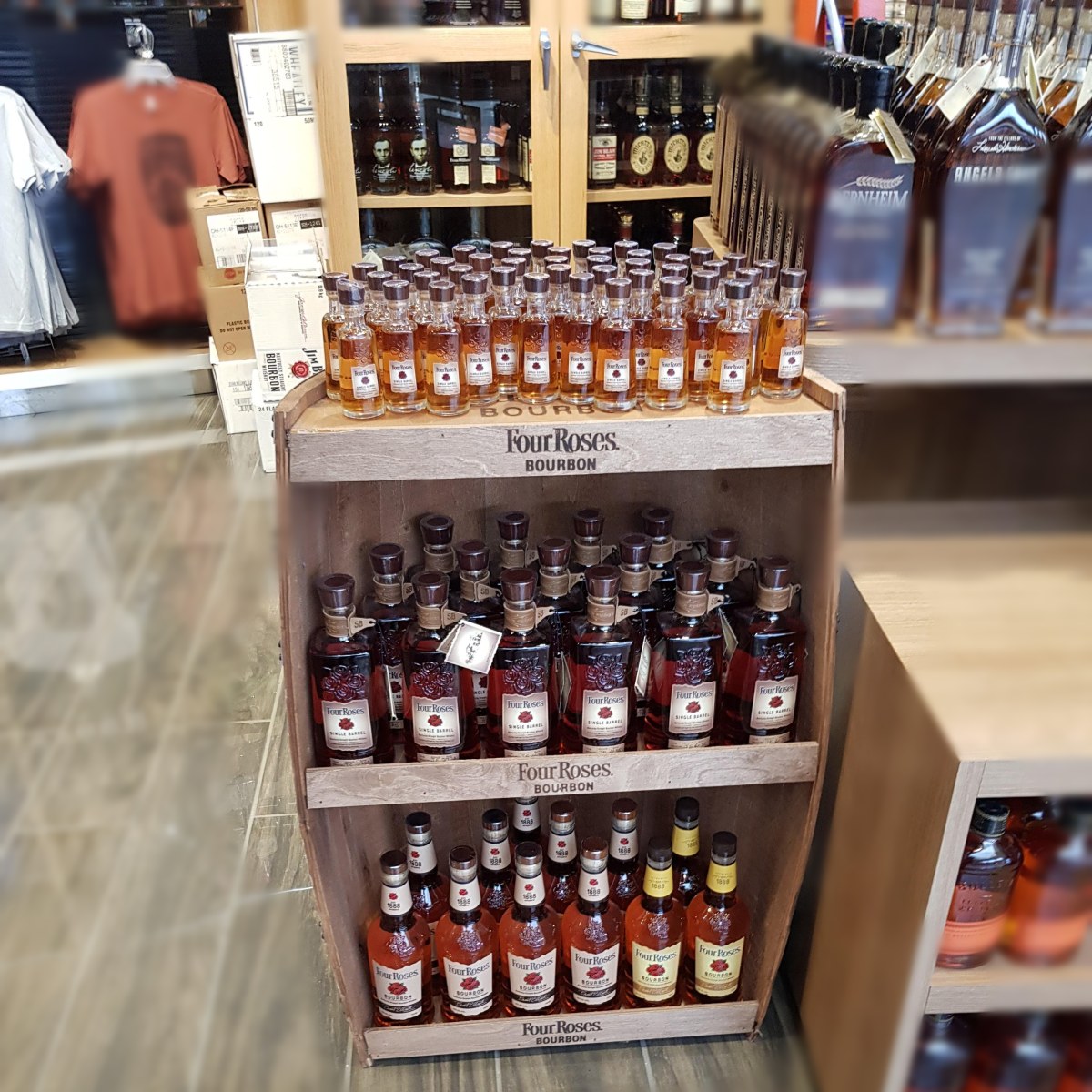 Four Roses at Local Wine Shop