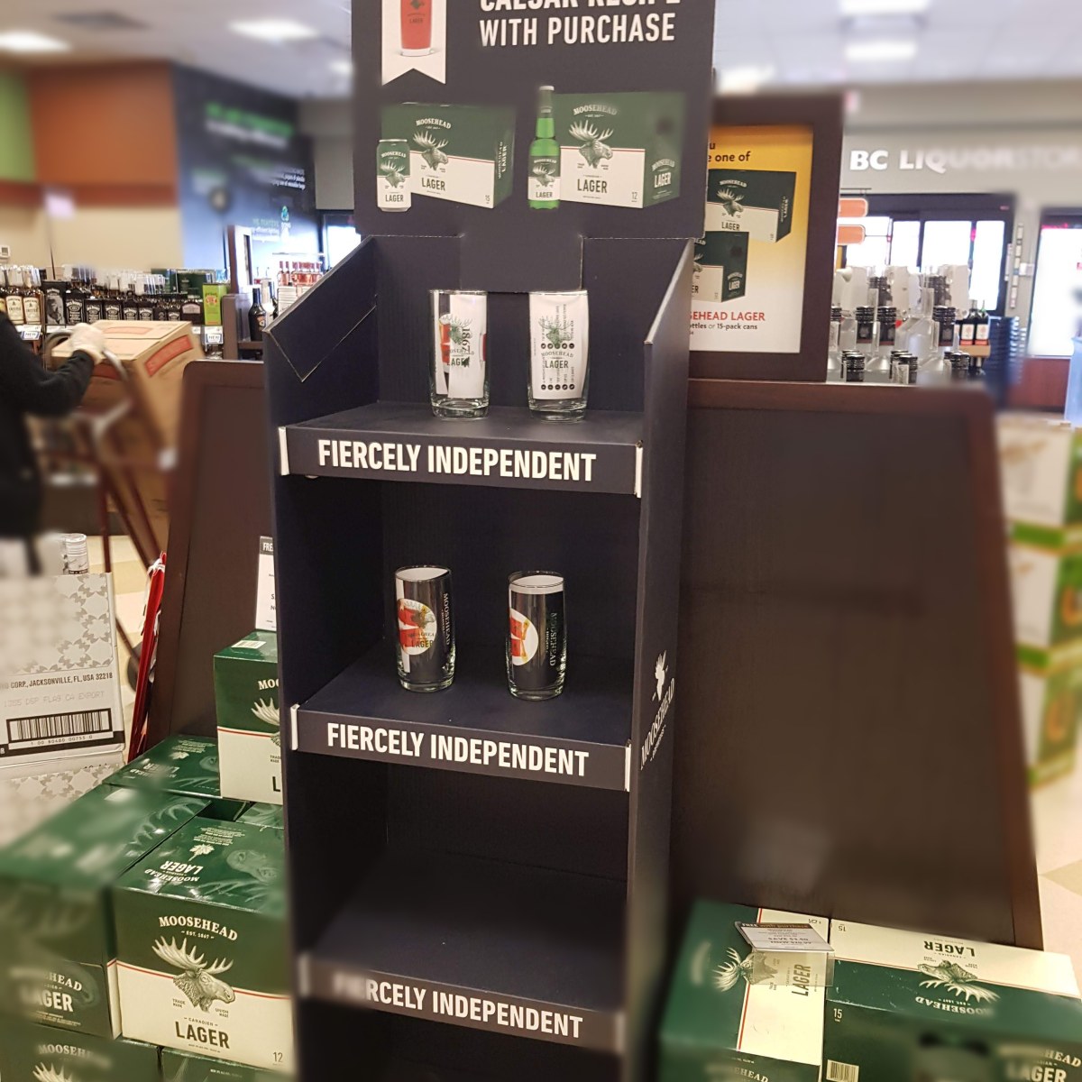 Moosehead at Total Wine