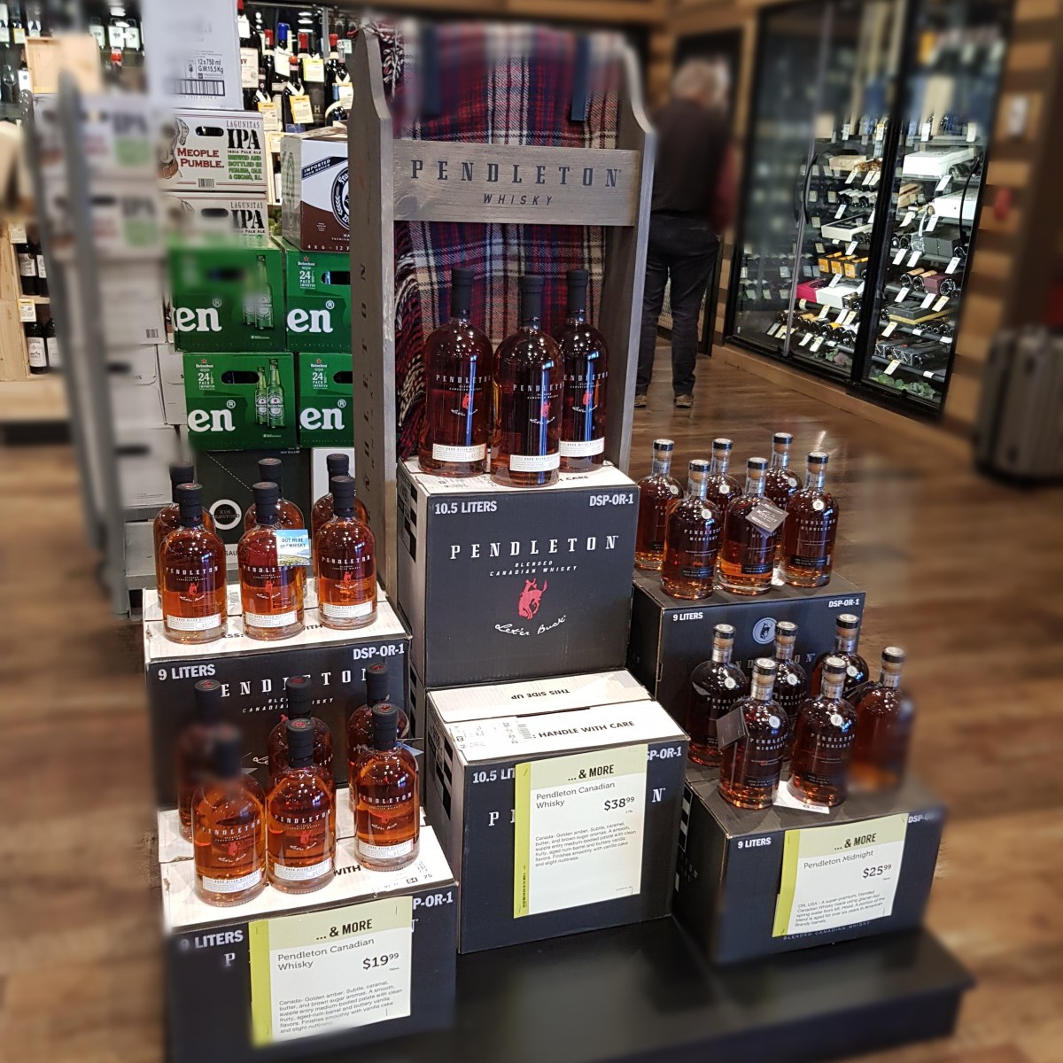 Pendleton at Systembolaget