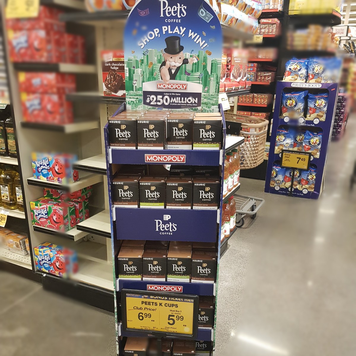 In-store display at BC Liquor