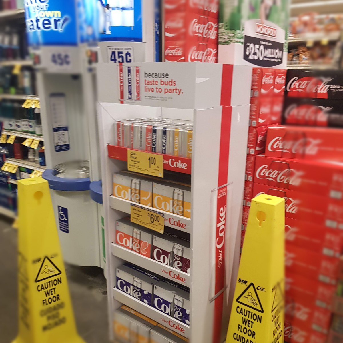 Diet Coke at SLGA