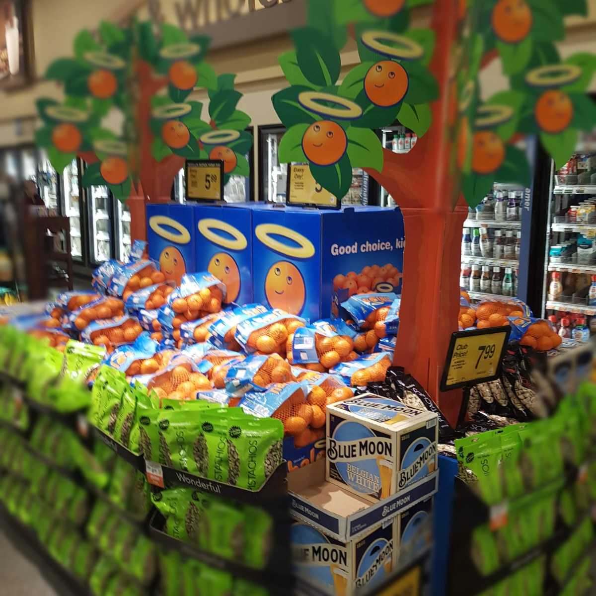 Blue Moon at Waitrose