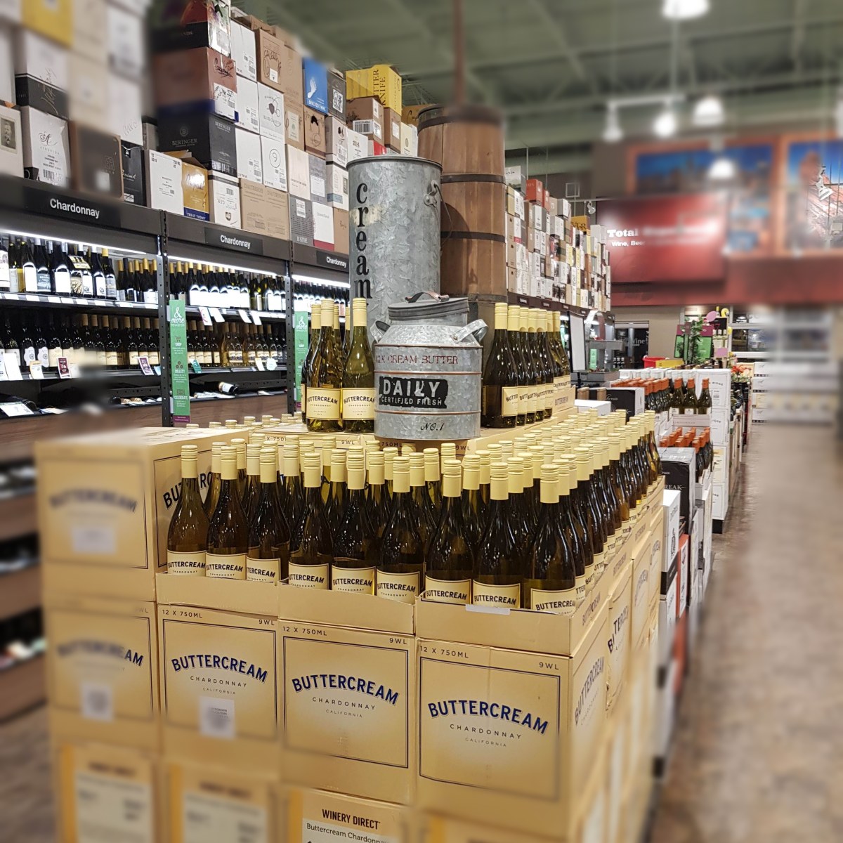 Buttercream at Local Wine Shop