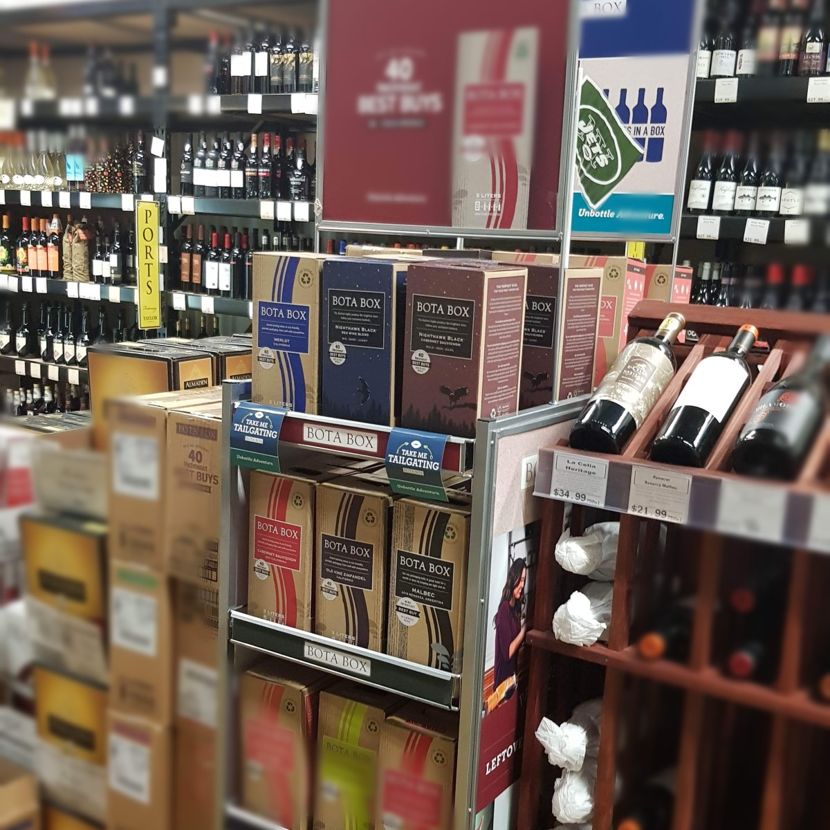 Bota Box at Spec's