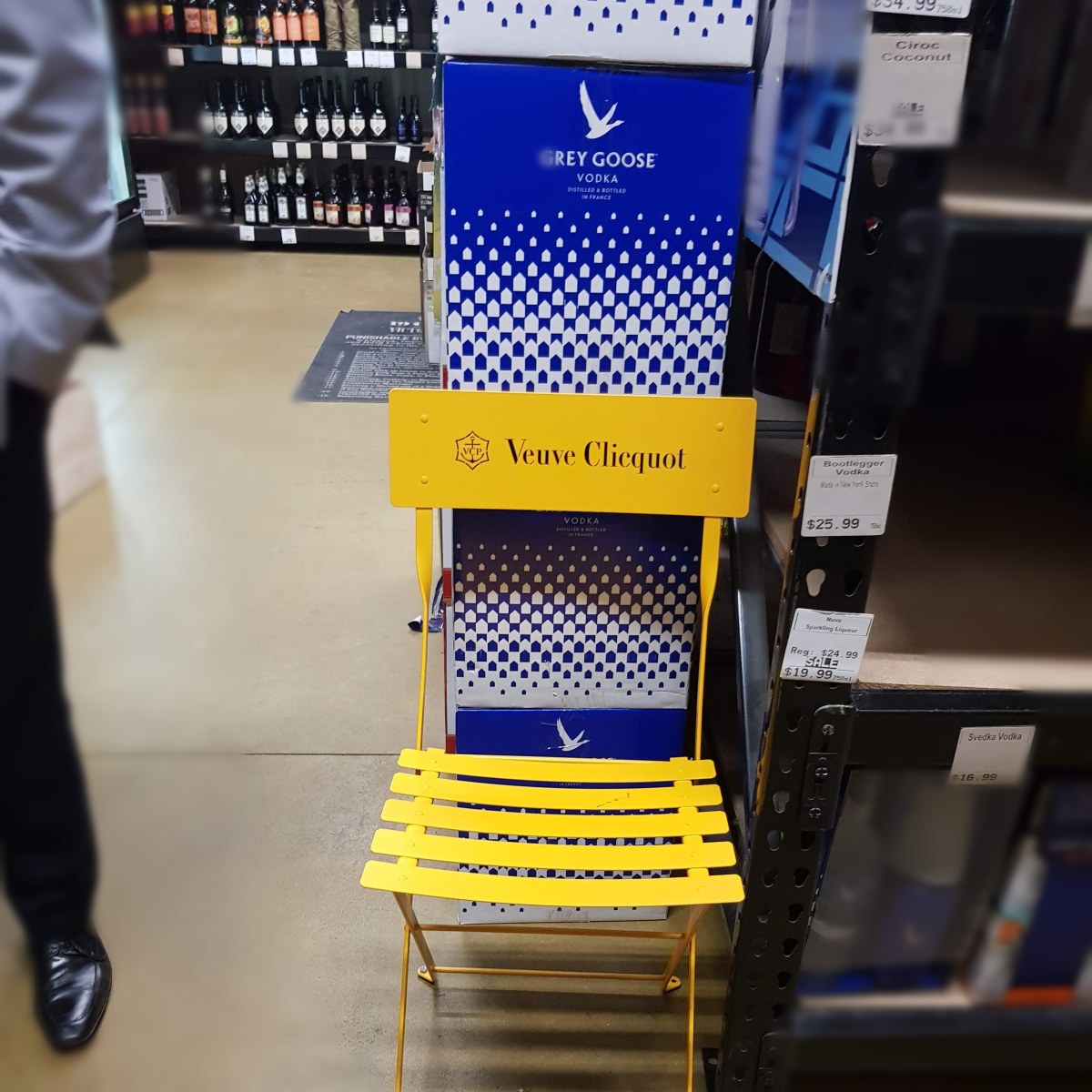 Grey Goose at Total Wine