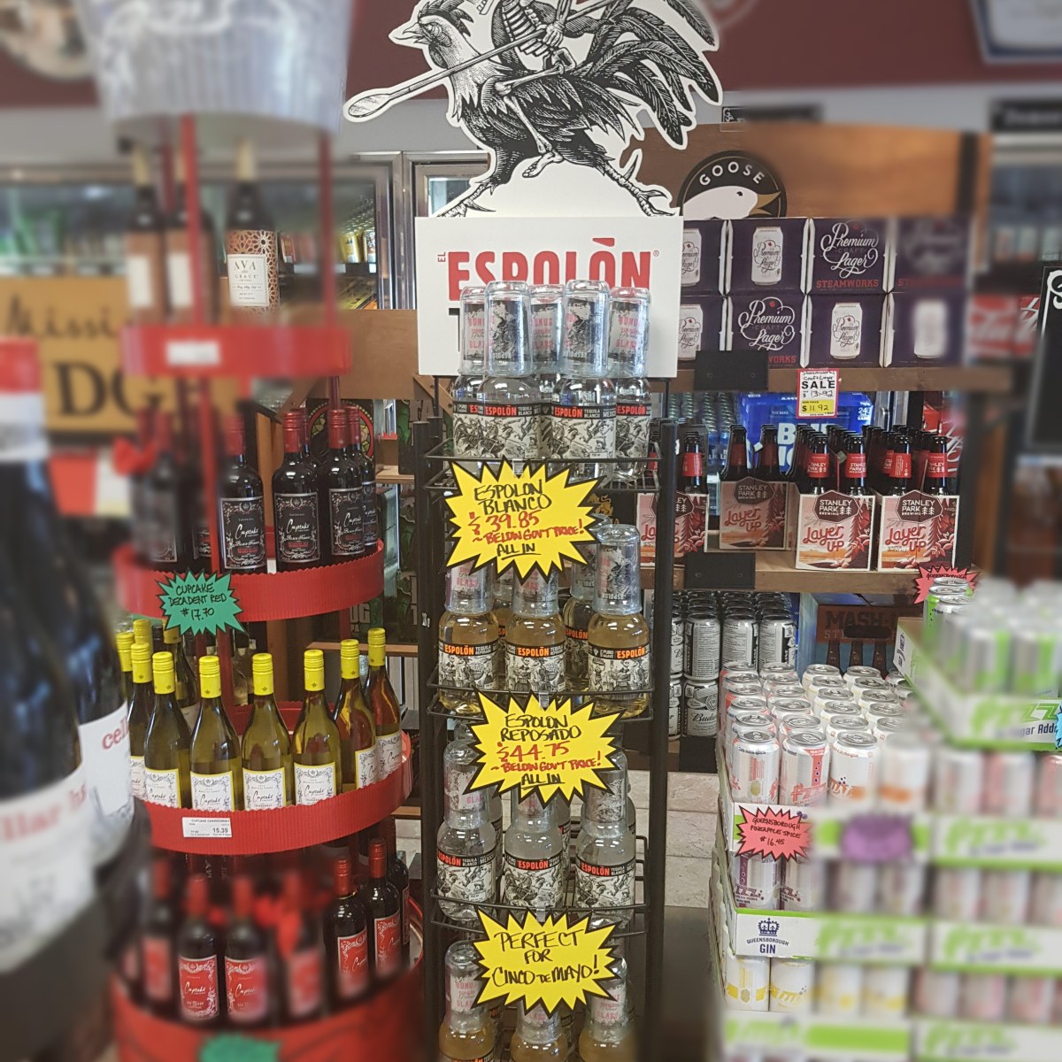 Espolon at Local Wine Shop