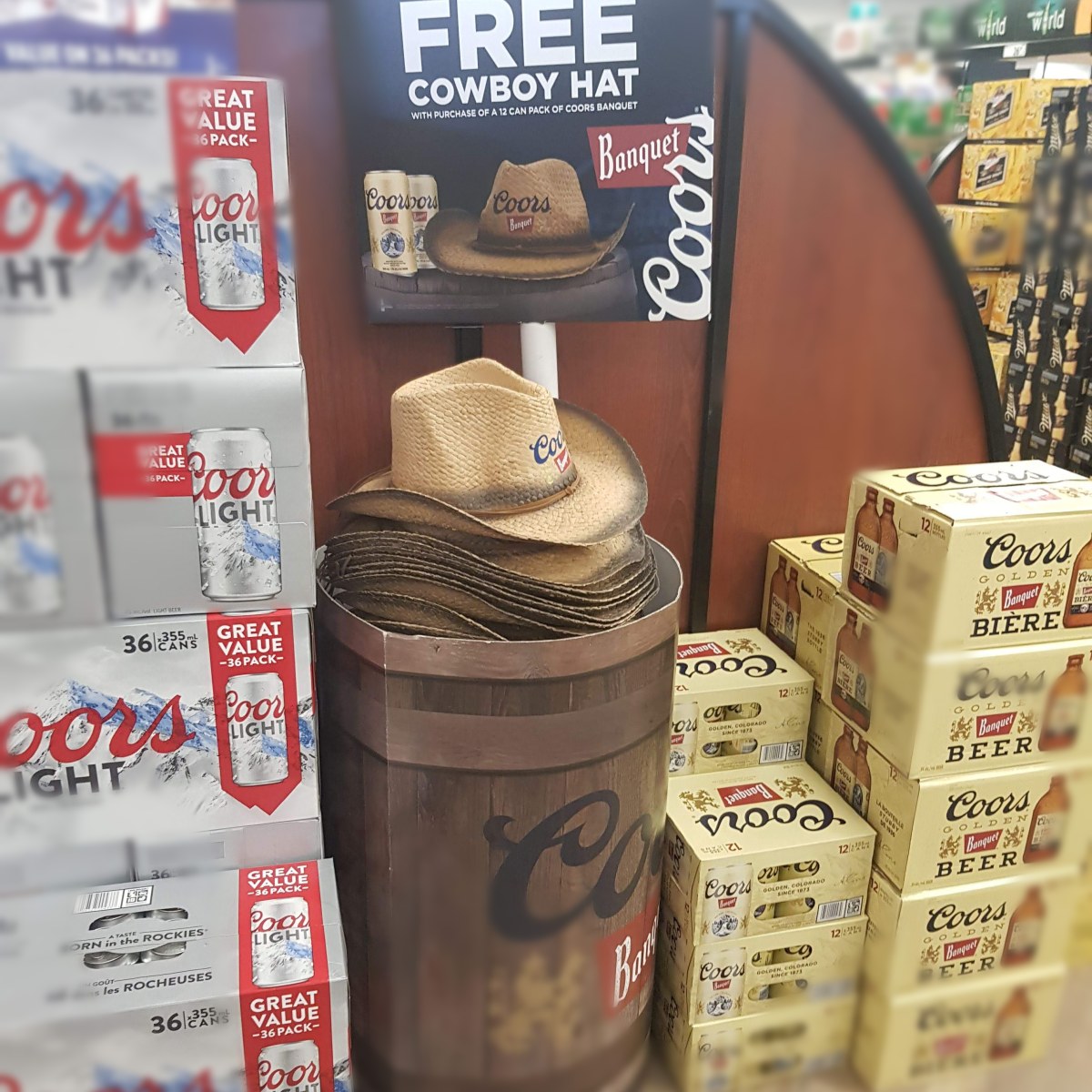 Coors at BC Liquor