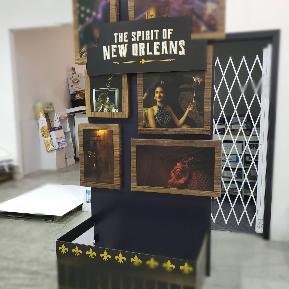 In-store display at SLGA