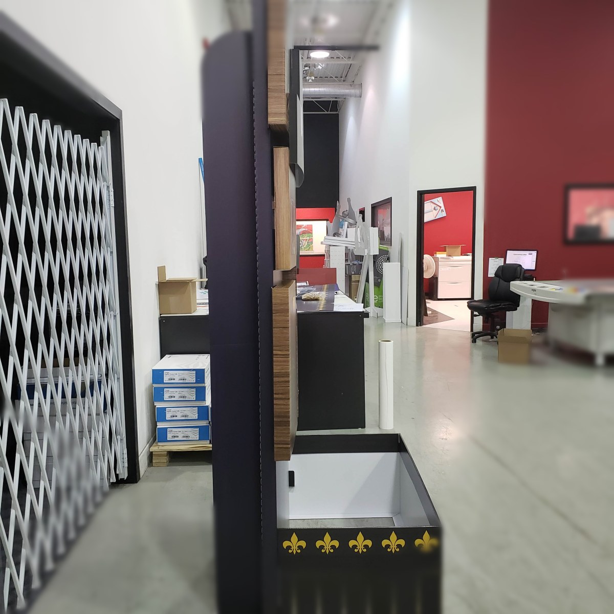 In-store display at Tesco Ireland