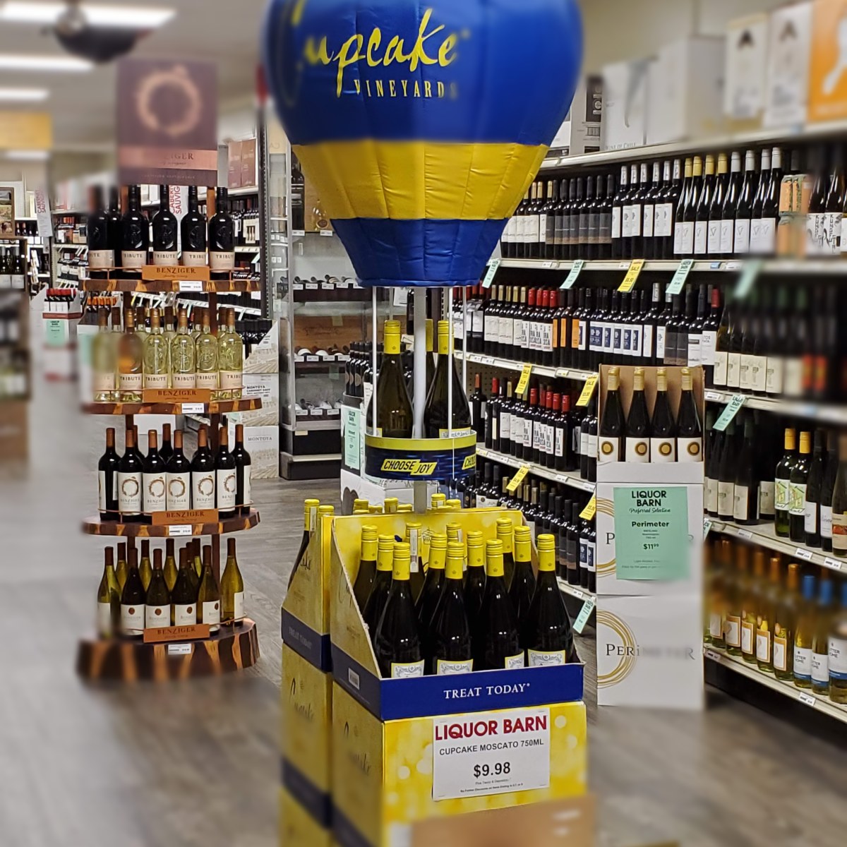 Cupcake at Total Wine
