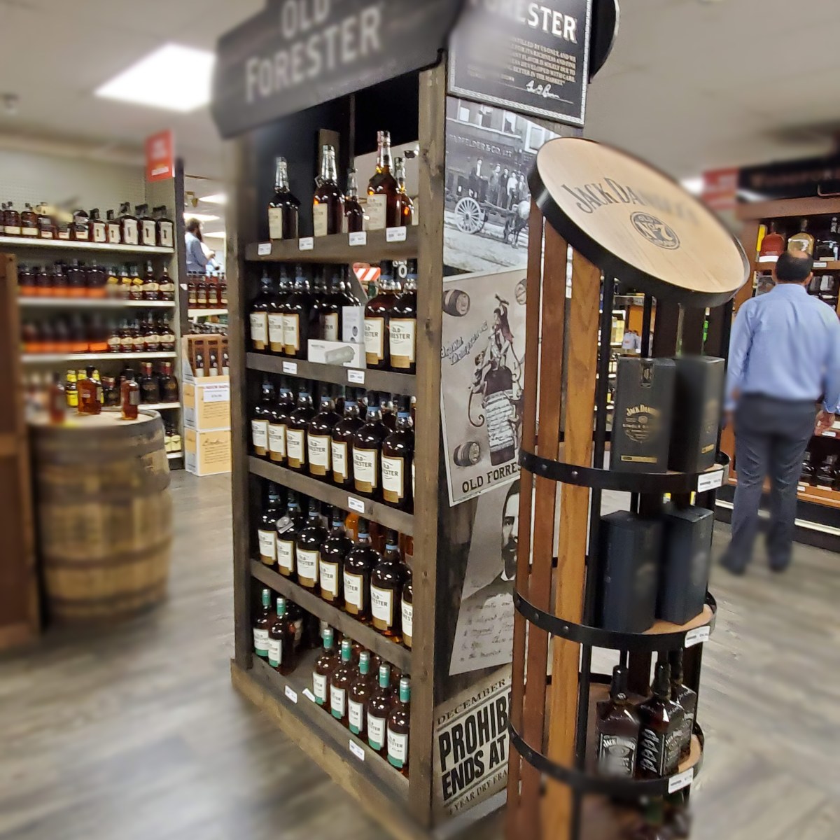 Old Forester at Tesco Ireland