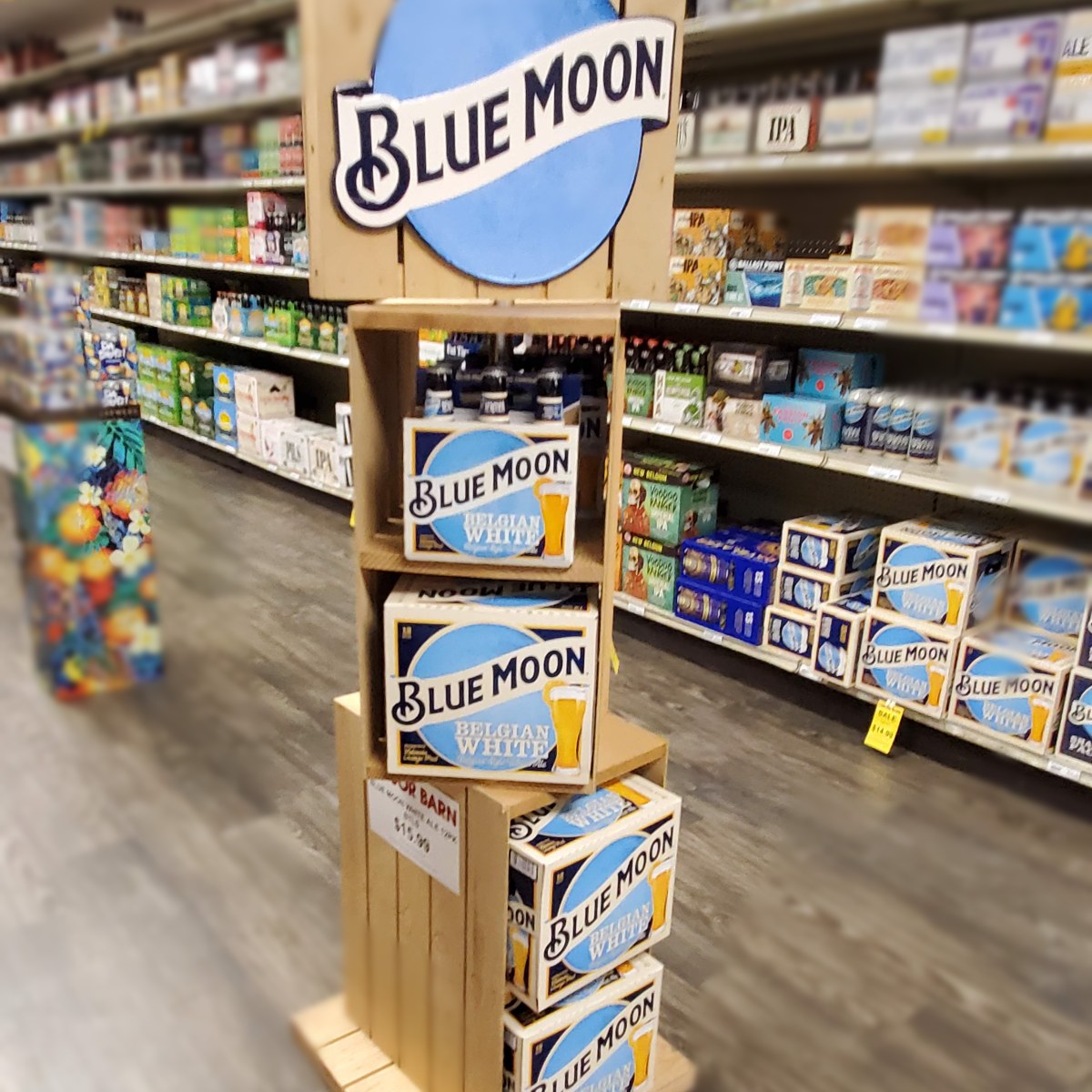 Blue Moon at BC Liquor