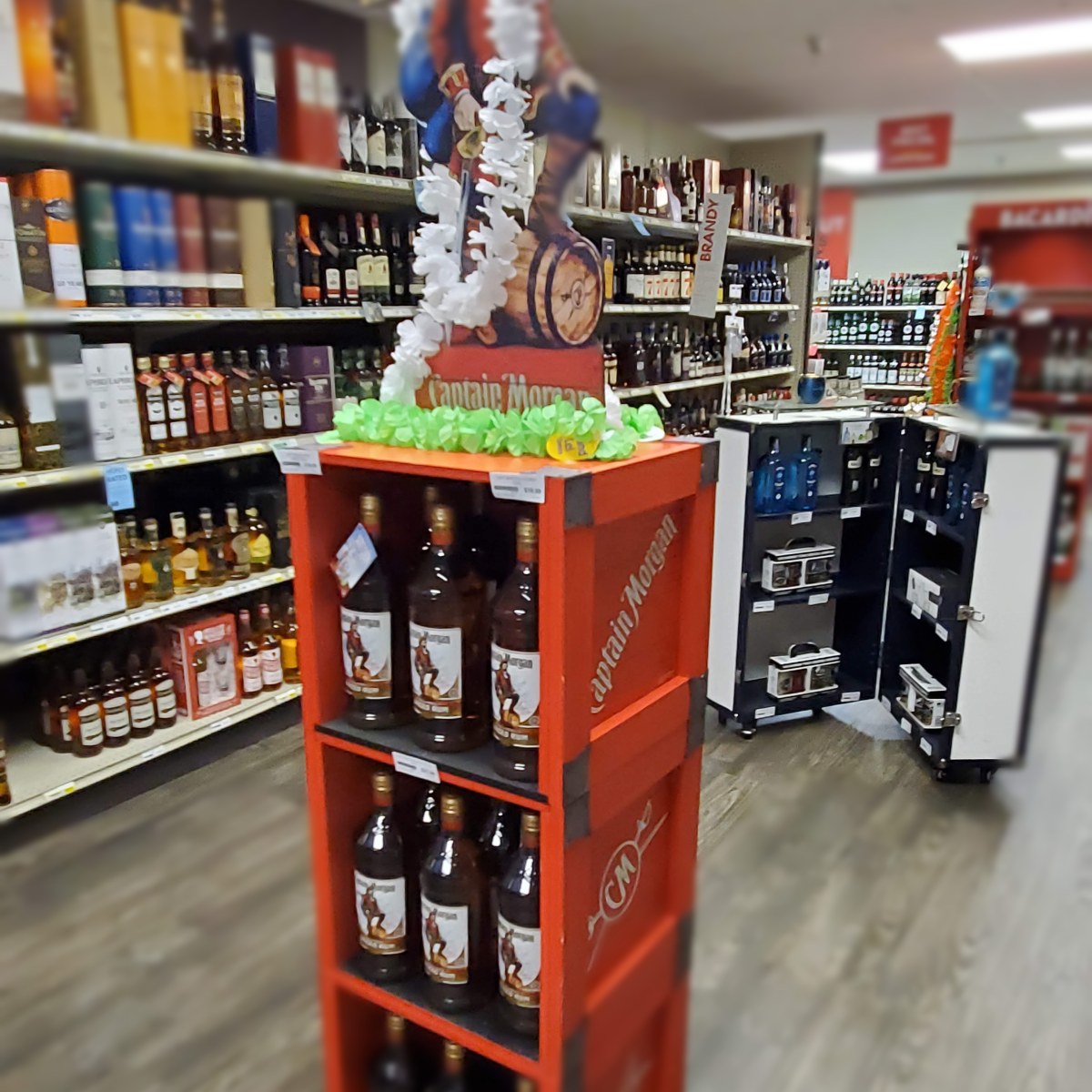 Captain Morgan at Waitrose