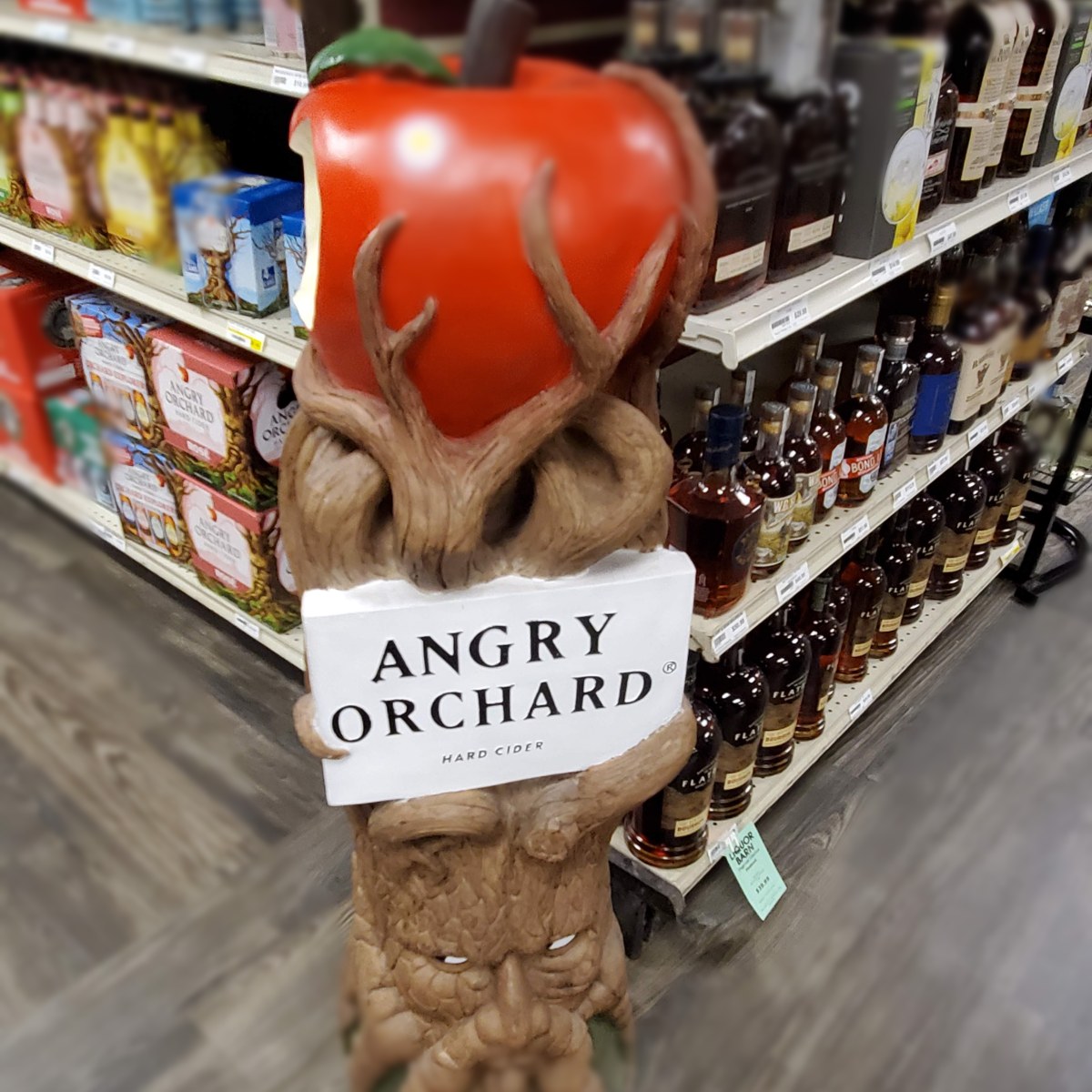 Angry Orchard at Local Wine Shop