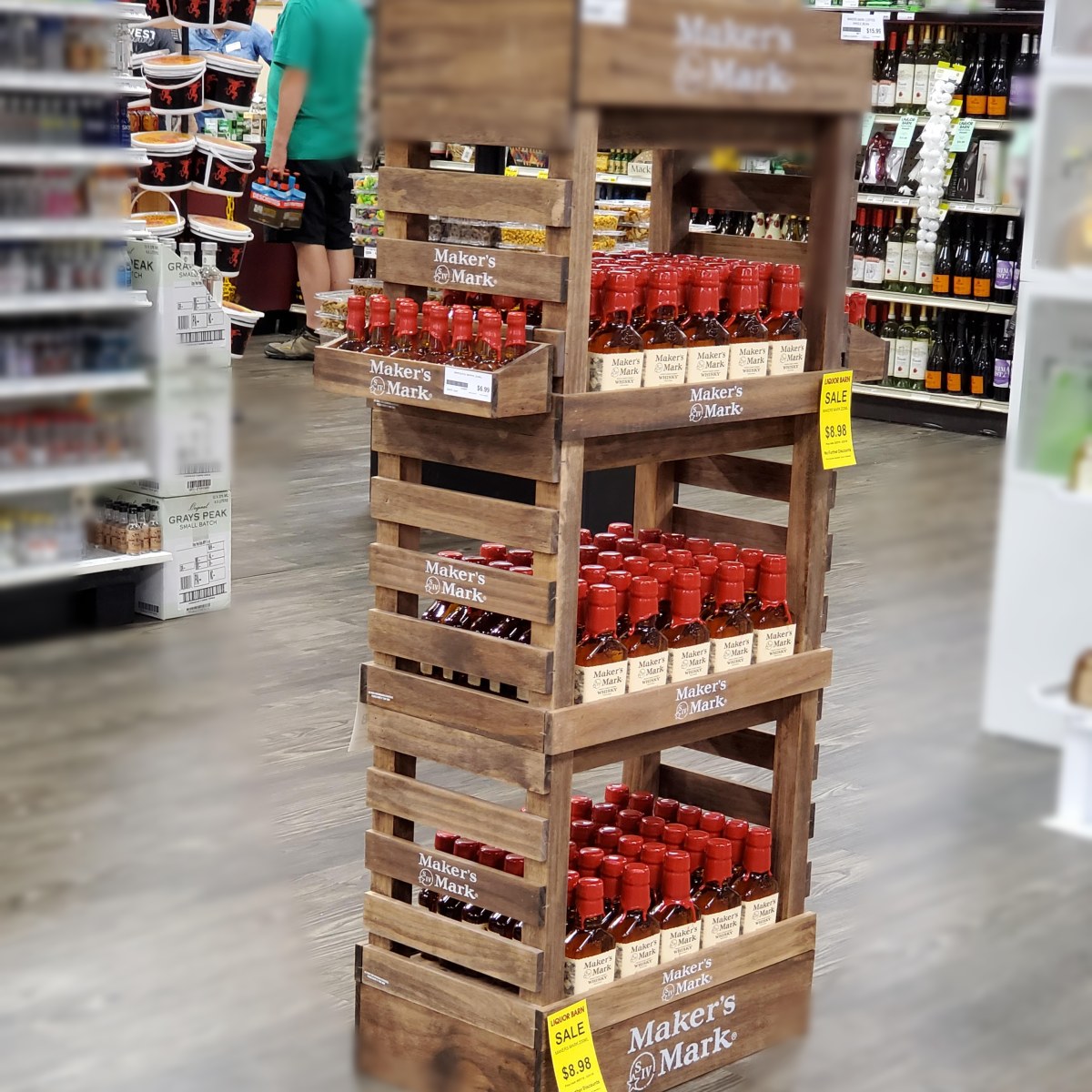 Maker's Mark at Local Wine Shop