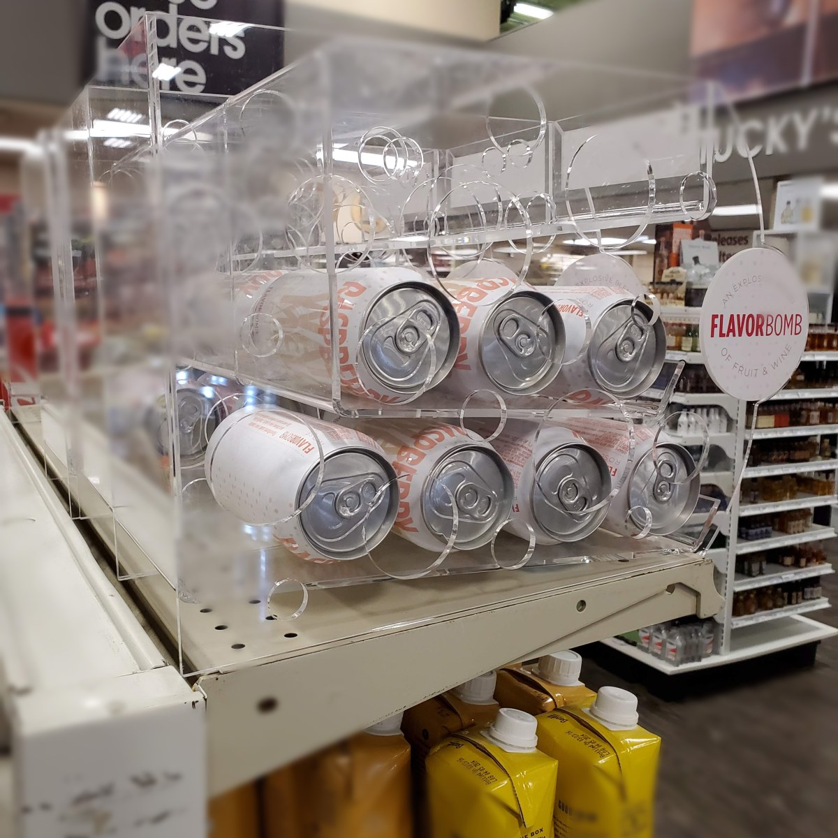 In-store display at LCBO